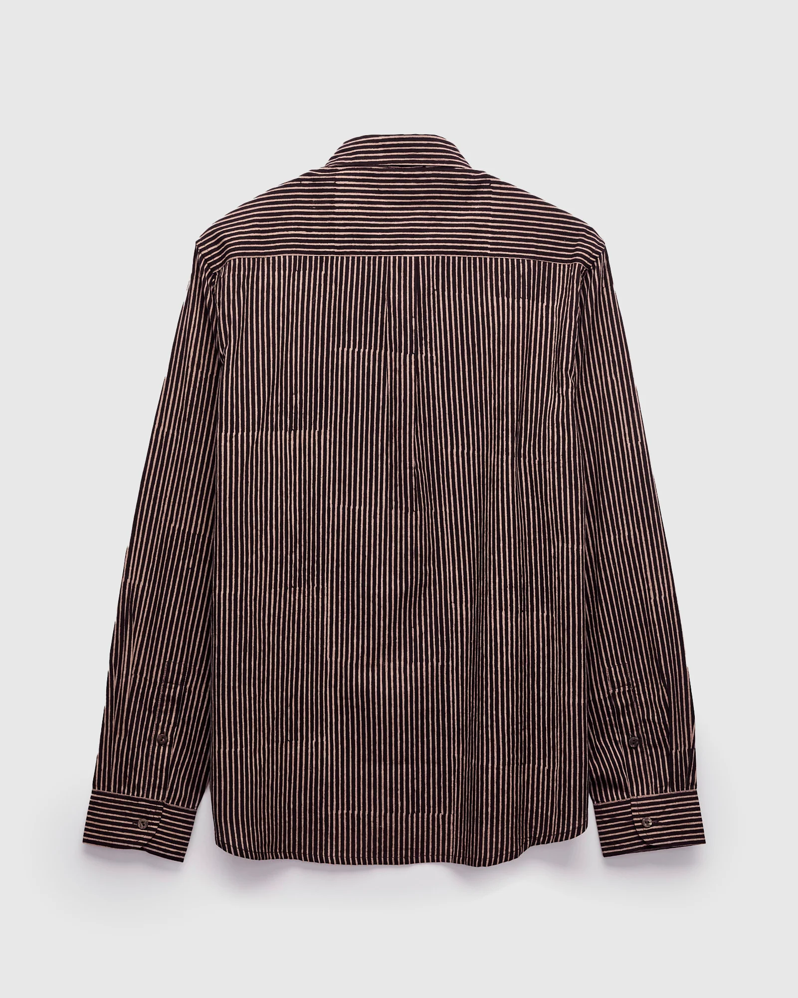 Matty Shirt in Iron/Myrobalan Block Print Stripe - Image 3