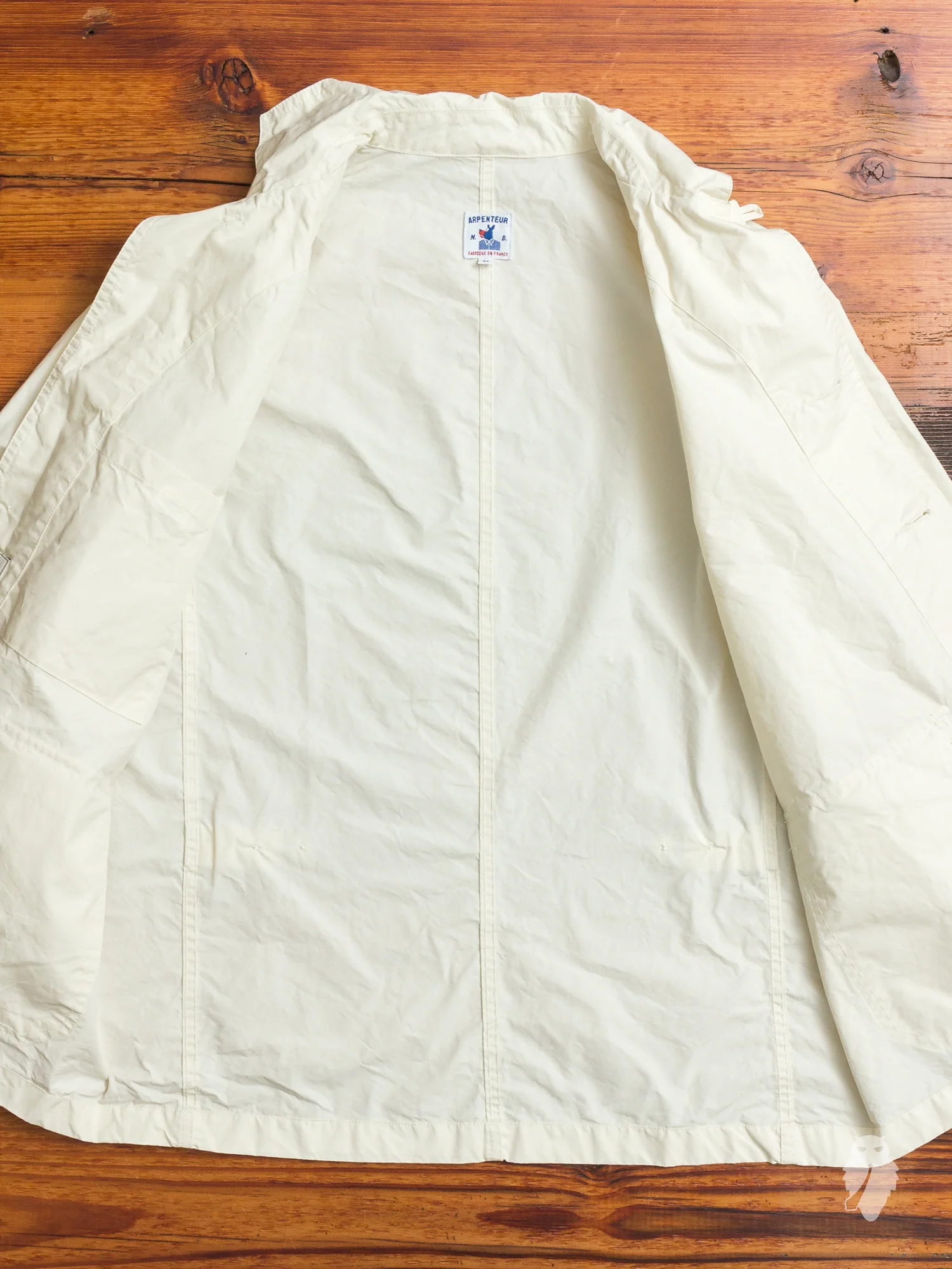"Mayenne" Work Jacket in Cream - Image 8