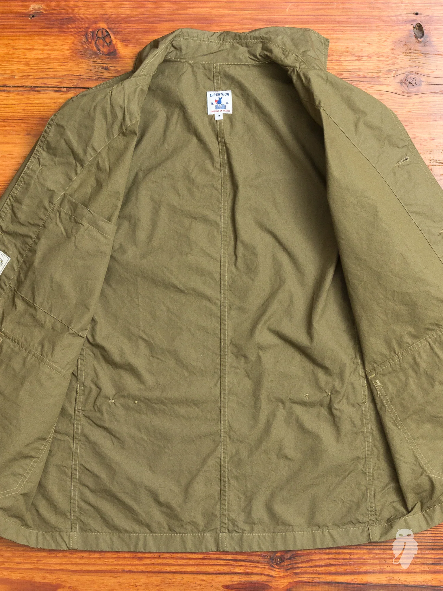 "Mayenne" Work Jacket in Olive - Image 8