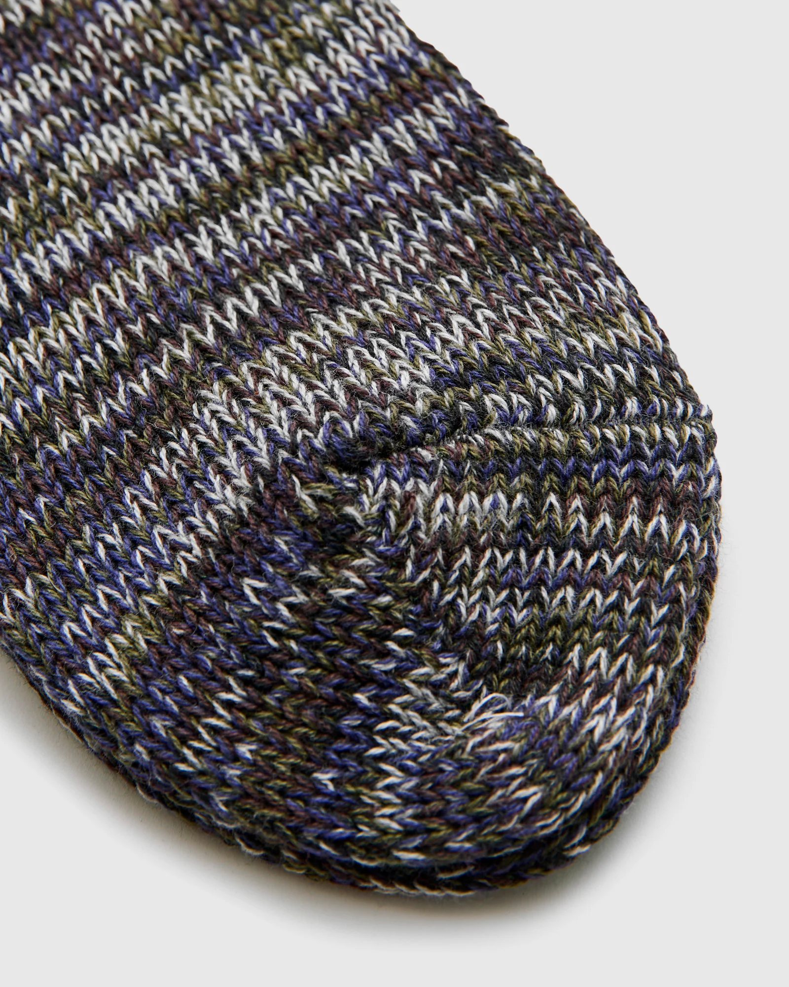 Melange Crew Sock in Cavern - Image 3