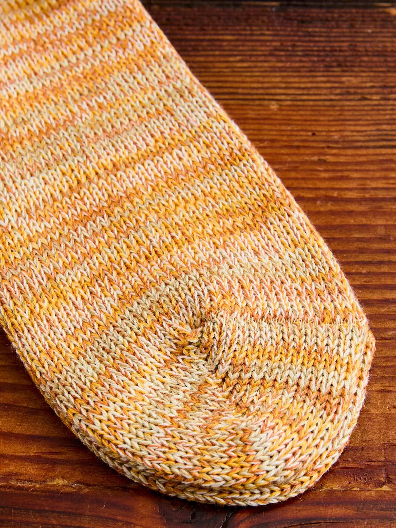 Melange Quarter Length Sock in Gold - Image 3