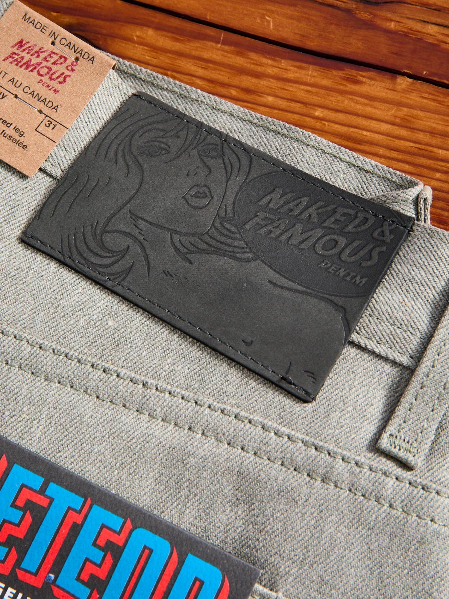 "Meteor Selvedge" 11oz Selvedge Denim - Weird Guy Fit - Image 4