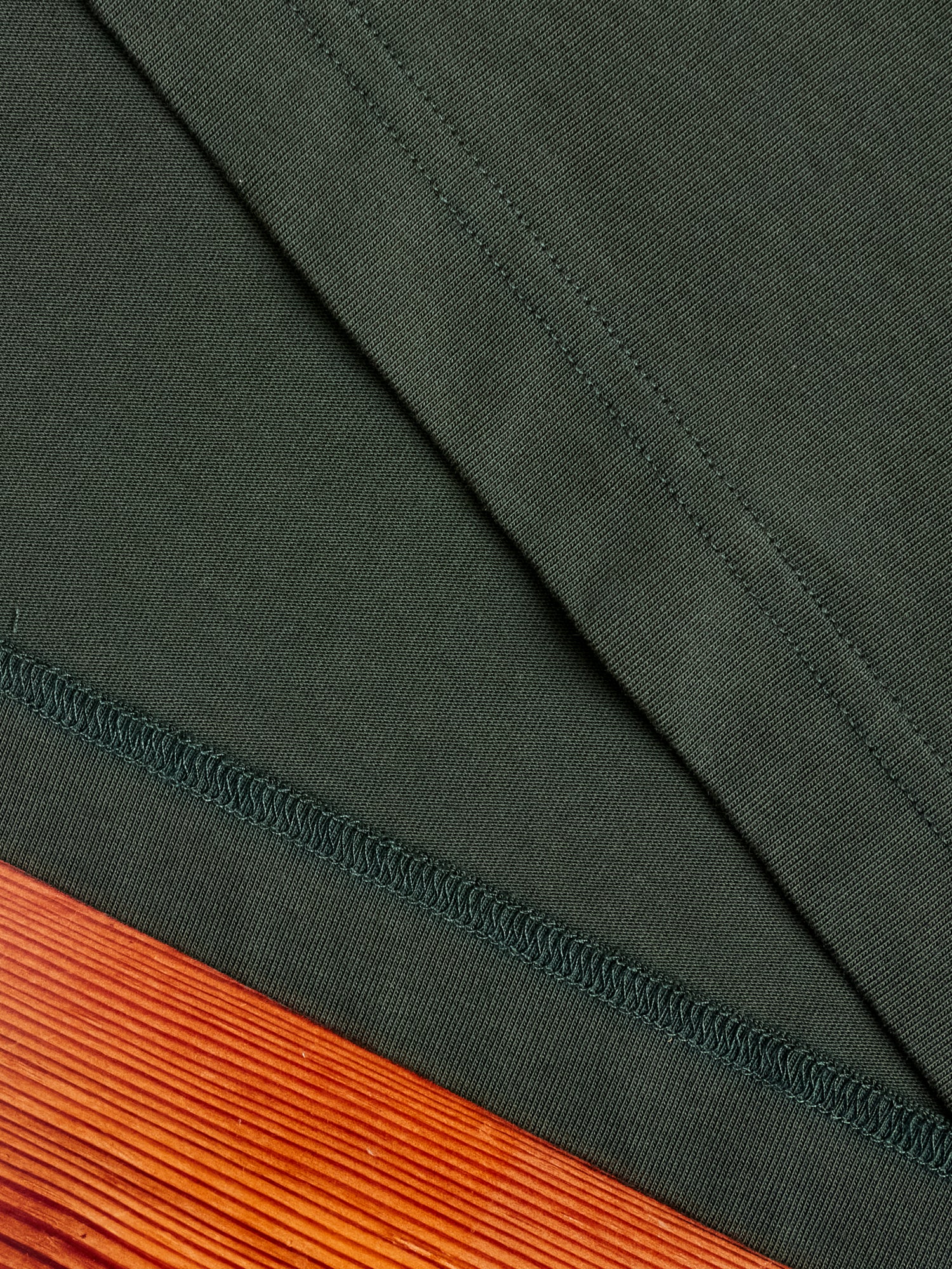 Midweight Jersey Long Sleeve T-Shirt in British Racing Green - Image 5