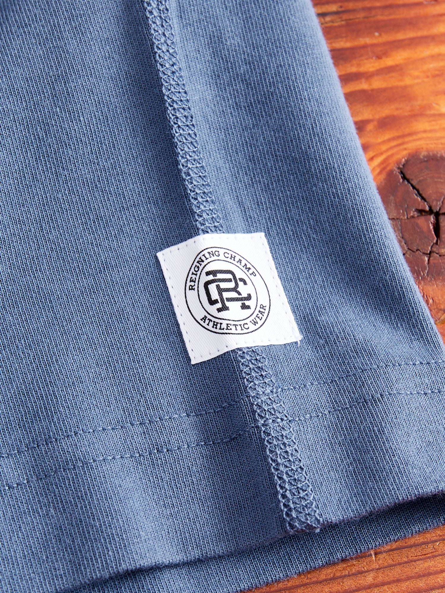Midweight Jersey T-Shirt in Washed Blue - Image 5