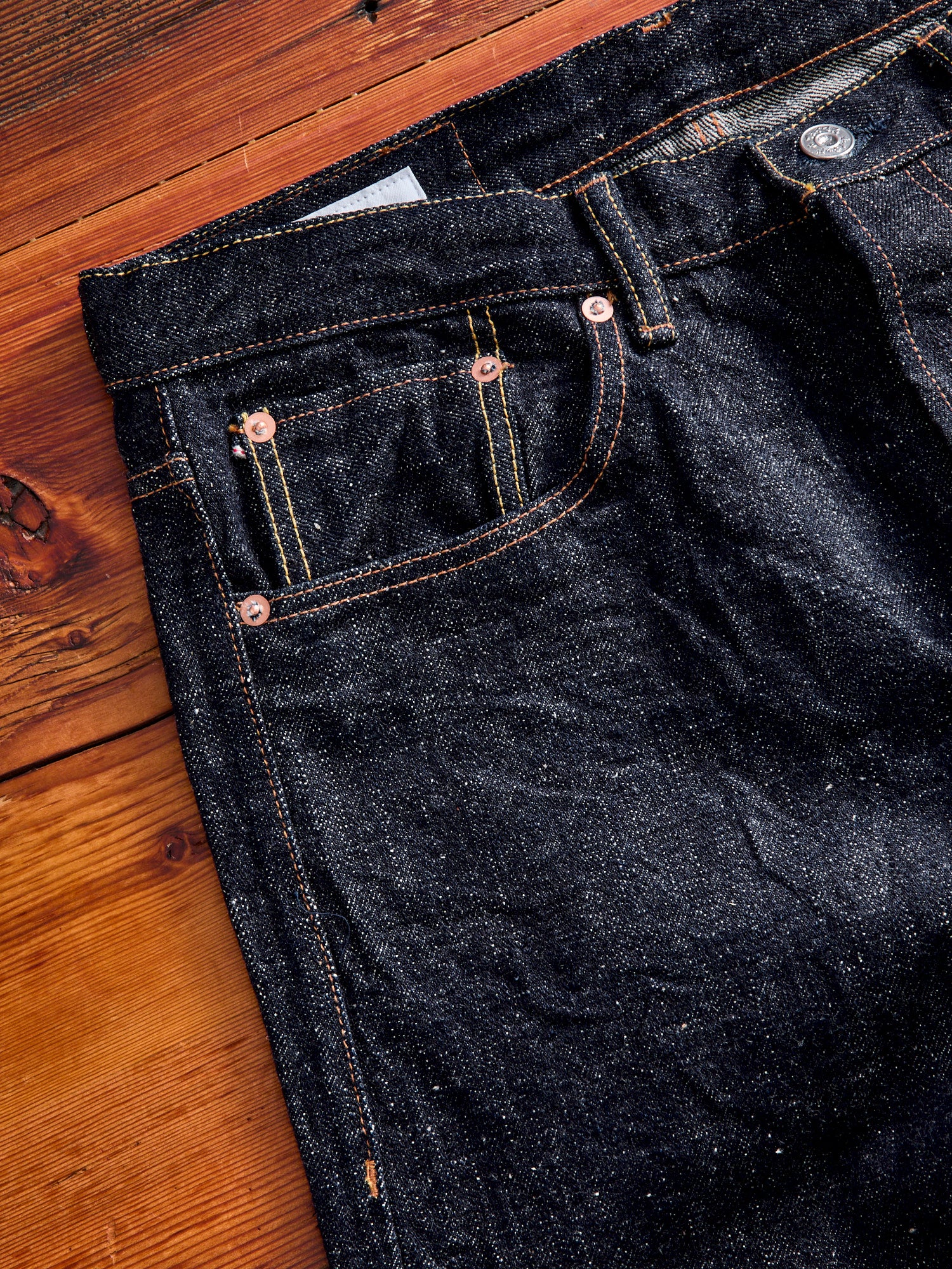 MIJ10 "Okayama Spirit" 16oz Slub Selvedge Denim - Weird Guy Fit - Image 8