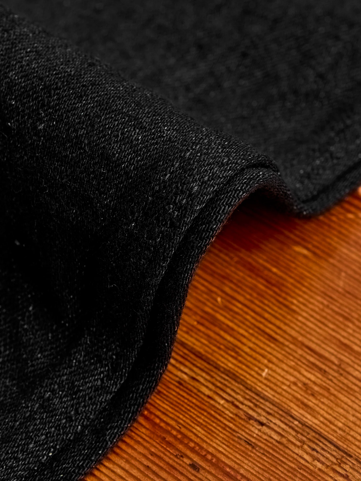 MIJ13 "Okayama Spirit Kuro" 16oz Black Slub Selvedge Denim - Weird Guy Fit - Image 12