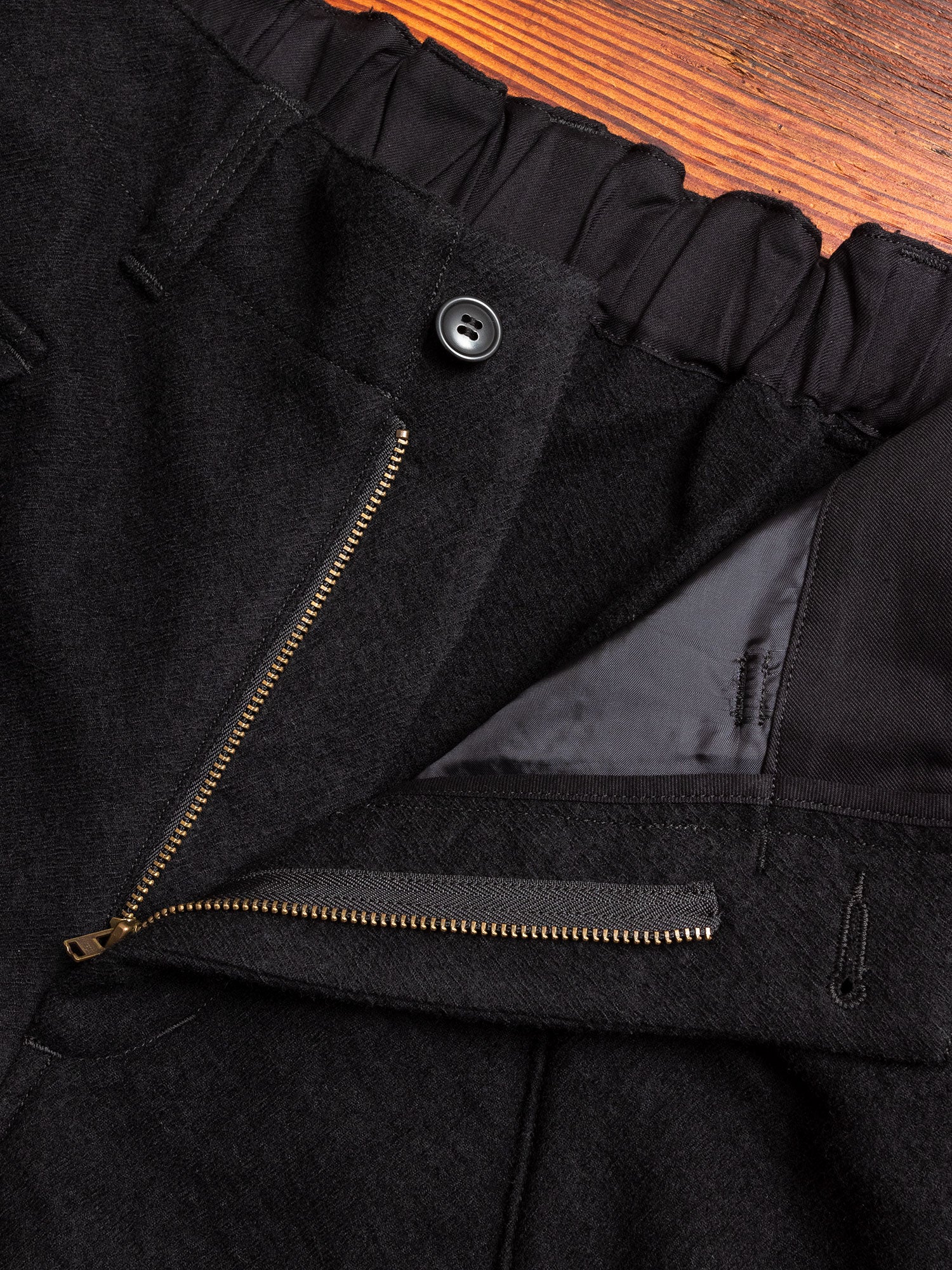Military Trousers in Black - Image 4