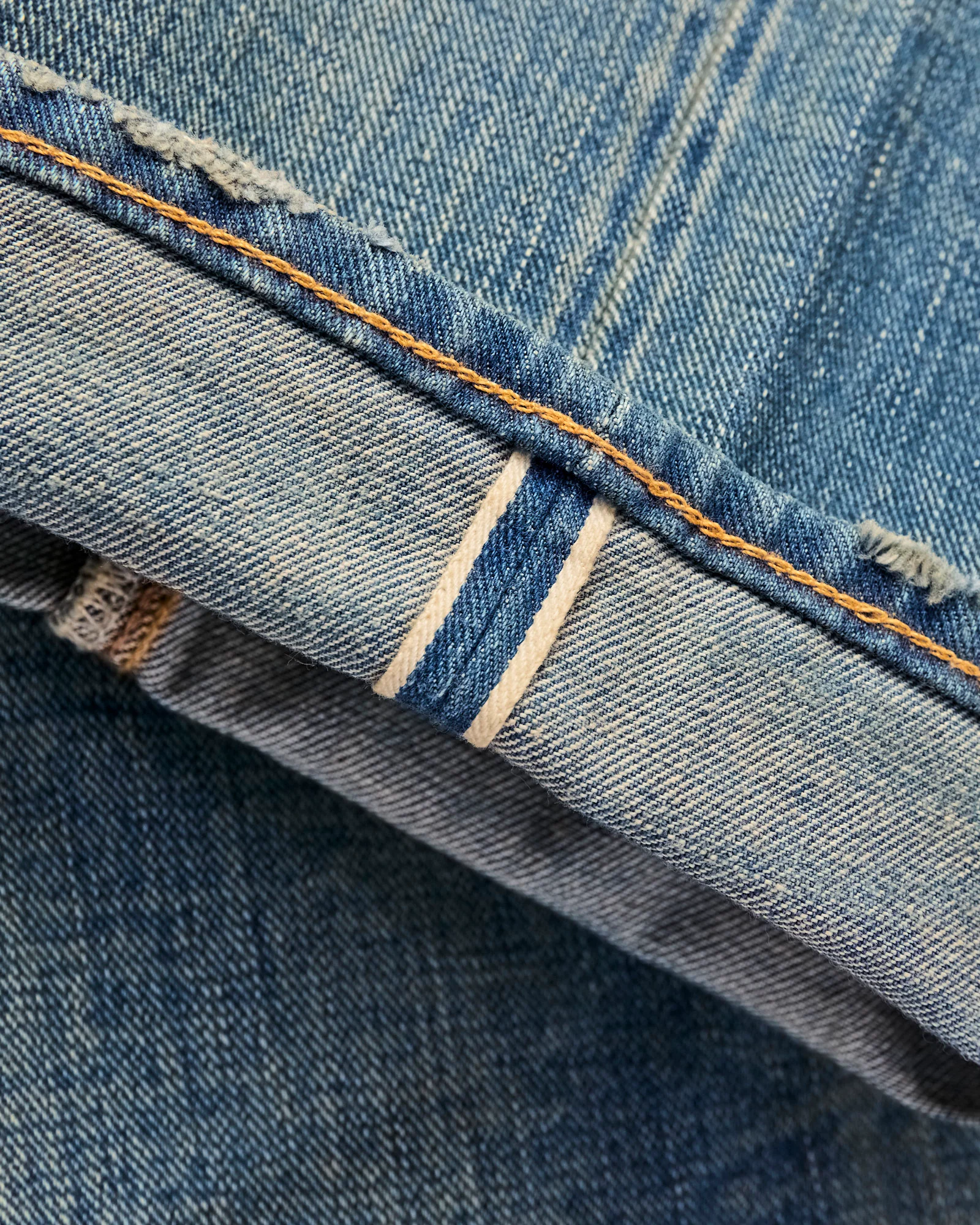 "Milner Wash" 13.7oz Selvedge Denim - Straight Fit - Image 8