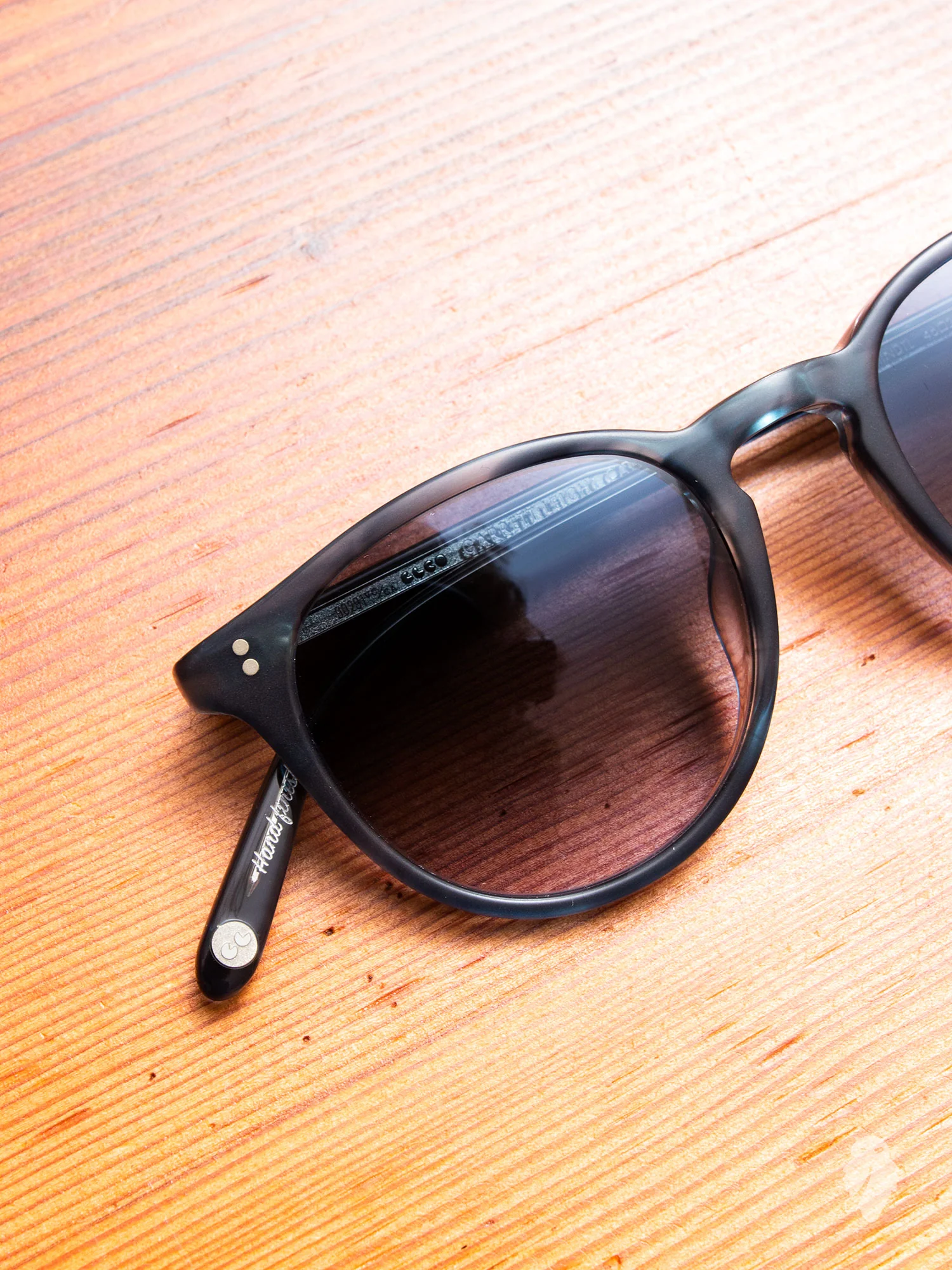 "Milwood" Sunglasses in Indigo Tortoise - Image 2