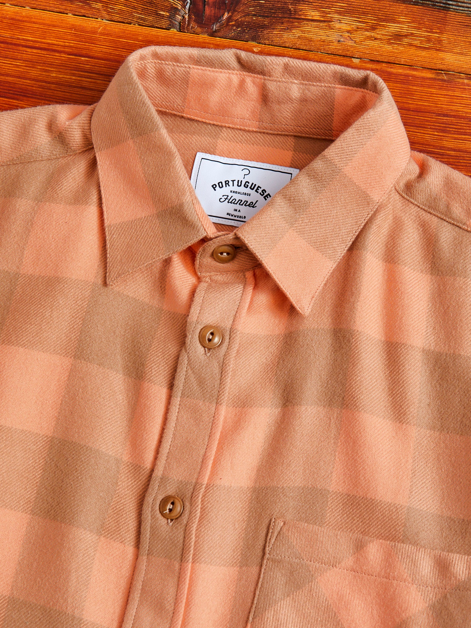 Mindelo Button-Up Shirt in Blush - Image 3