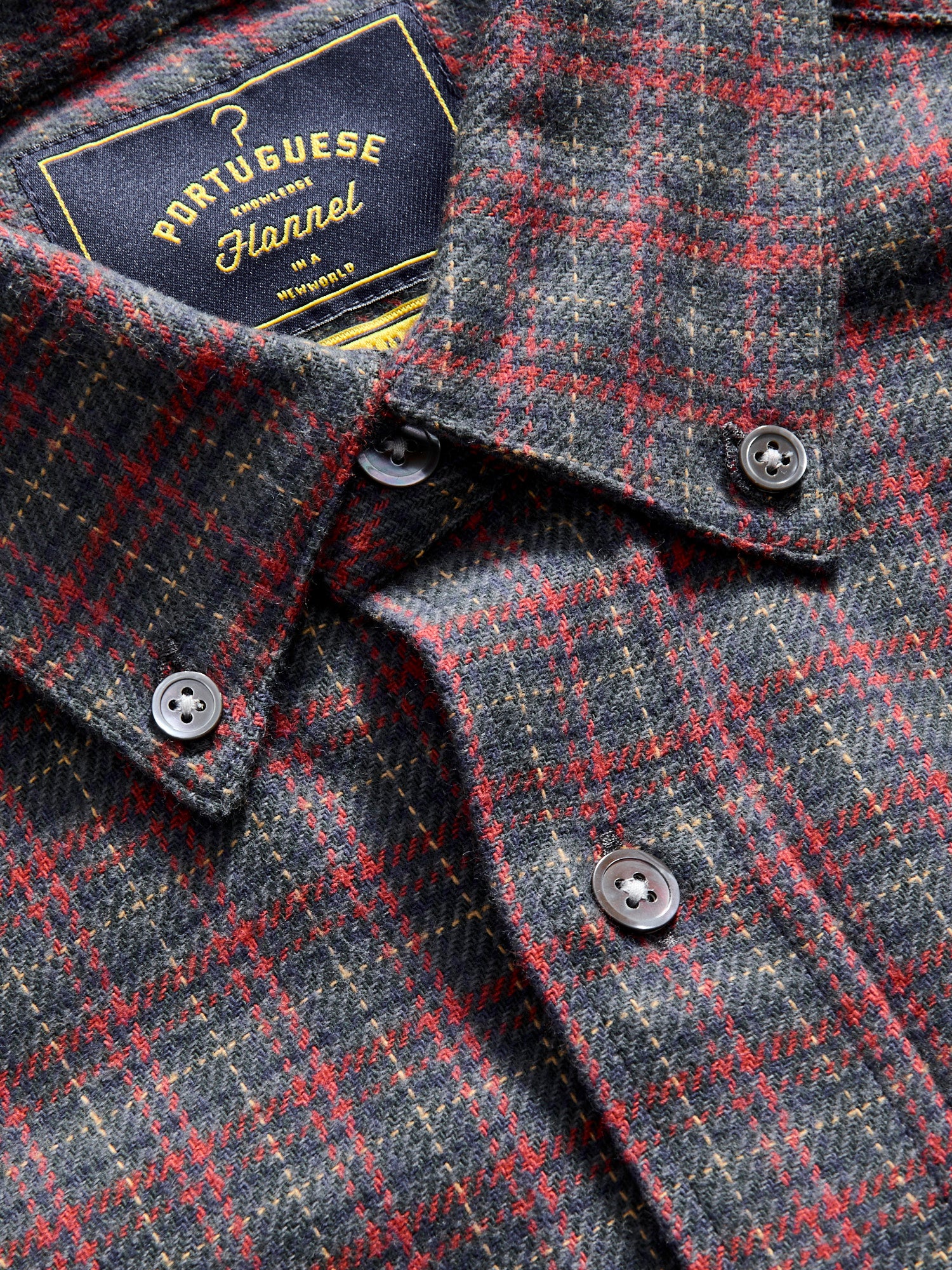 Minerva Button-Up Shirt in Grey - Image 4