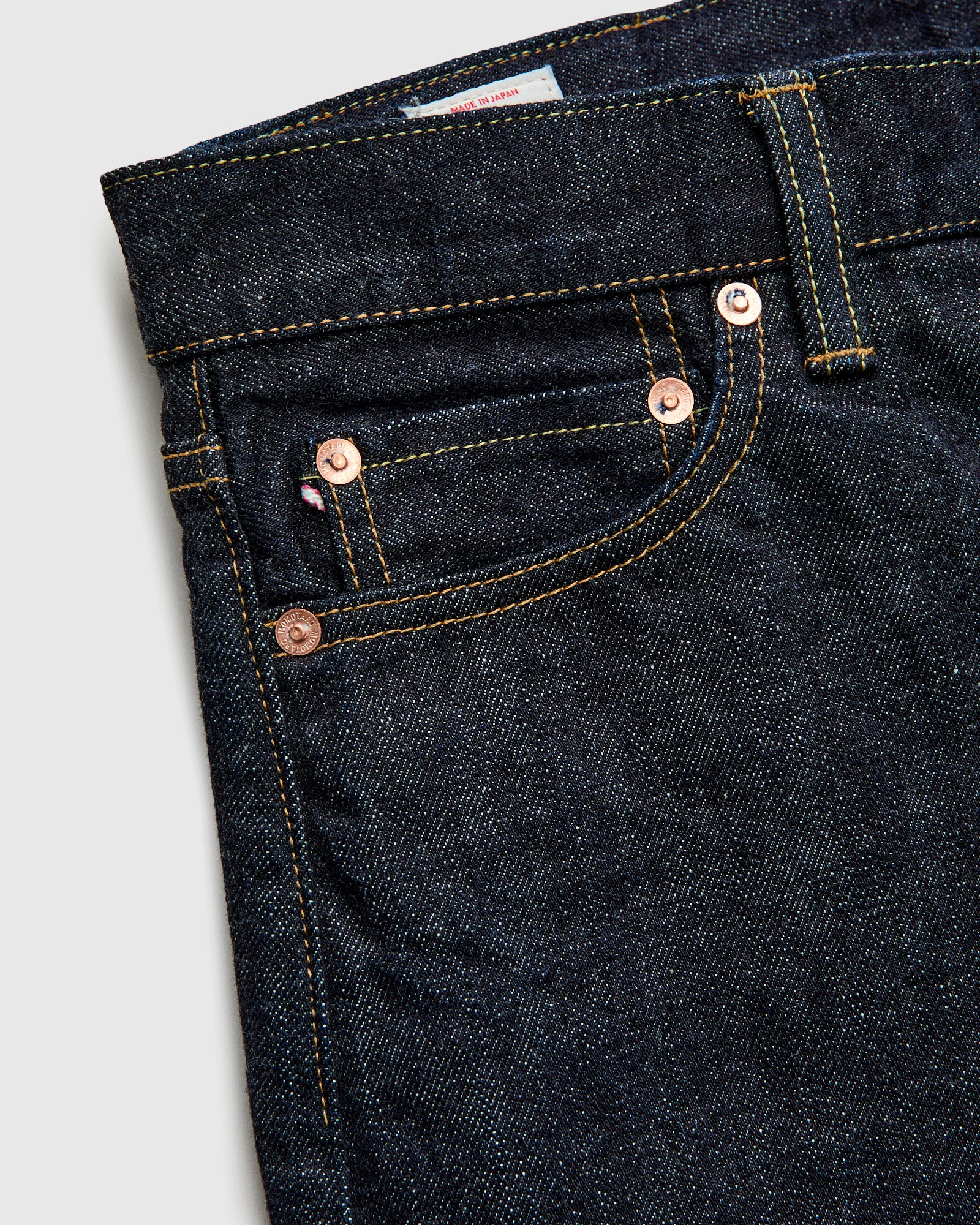 MMJB0201 "Classic" 15.7oz Indigo Selvedge Denim - Tapered Fit - Image 8