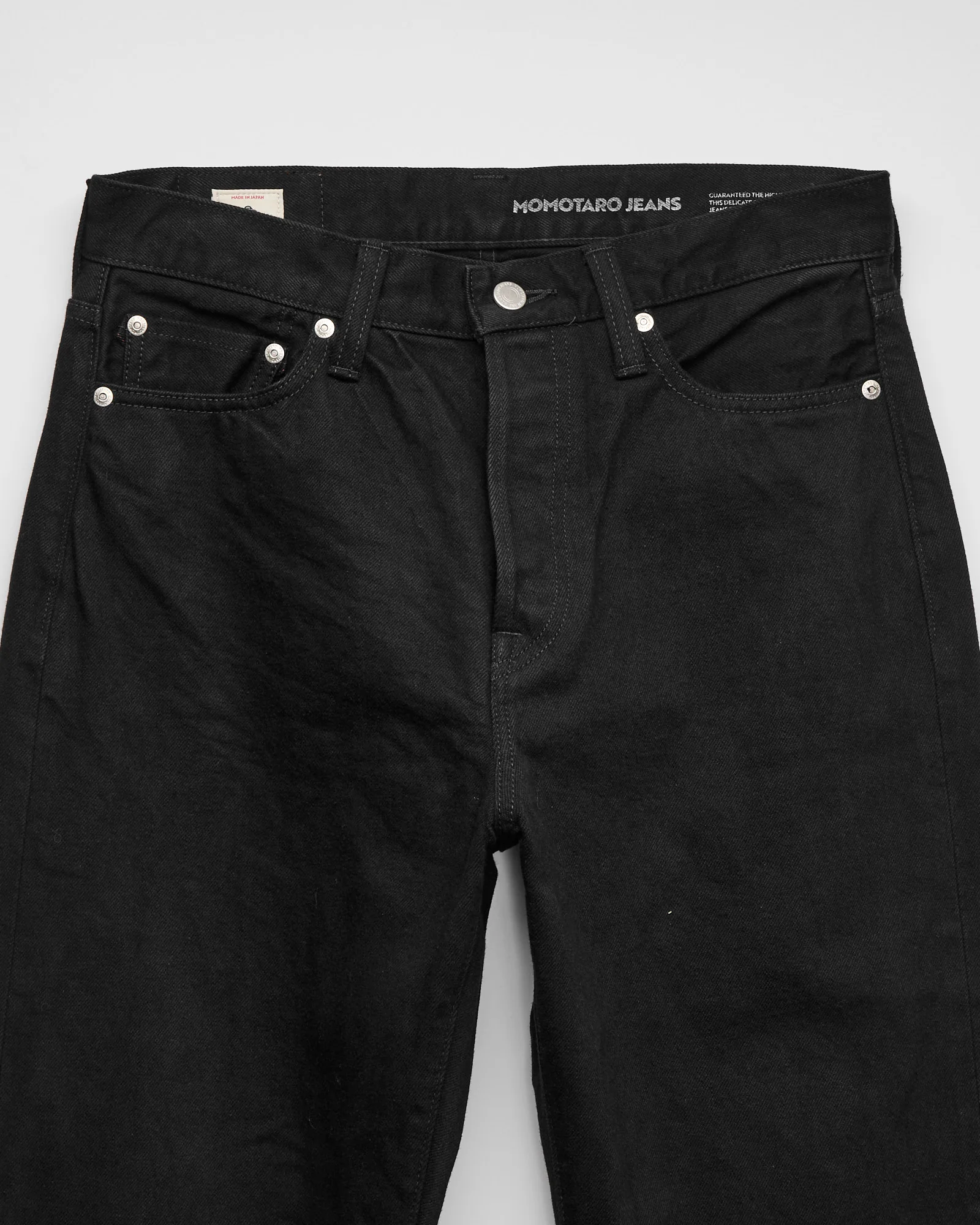 MMJE6401 "Kyoto Montsuki" 15oz Black Selvedge Denim - Straight Fit - Image 4