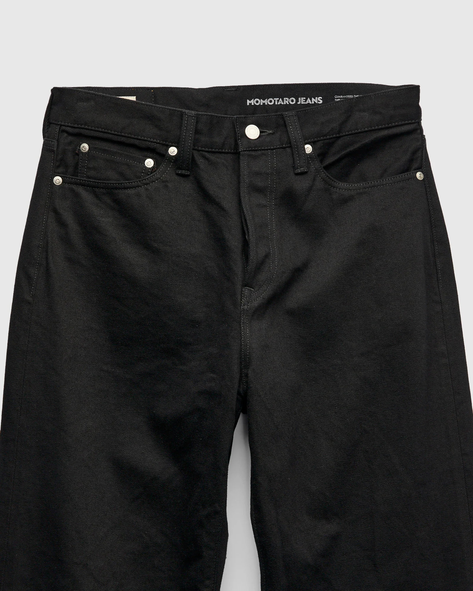 MMJE6500 "Kyoto Montsuki" 15oz Black Selvedge Denim - Wide Fit - Image 5