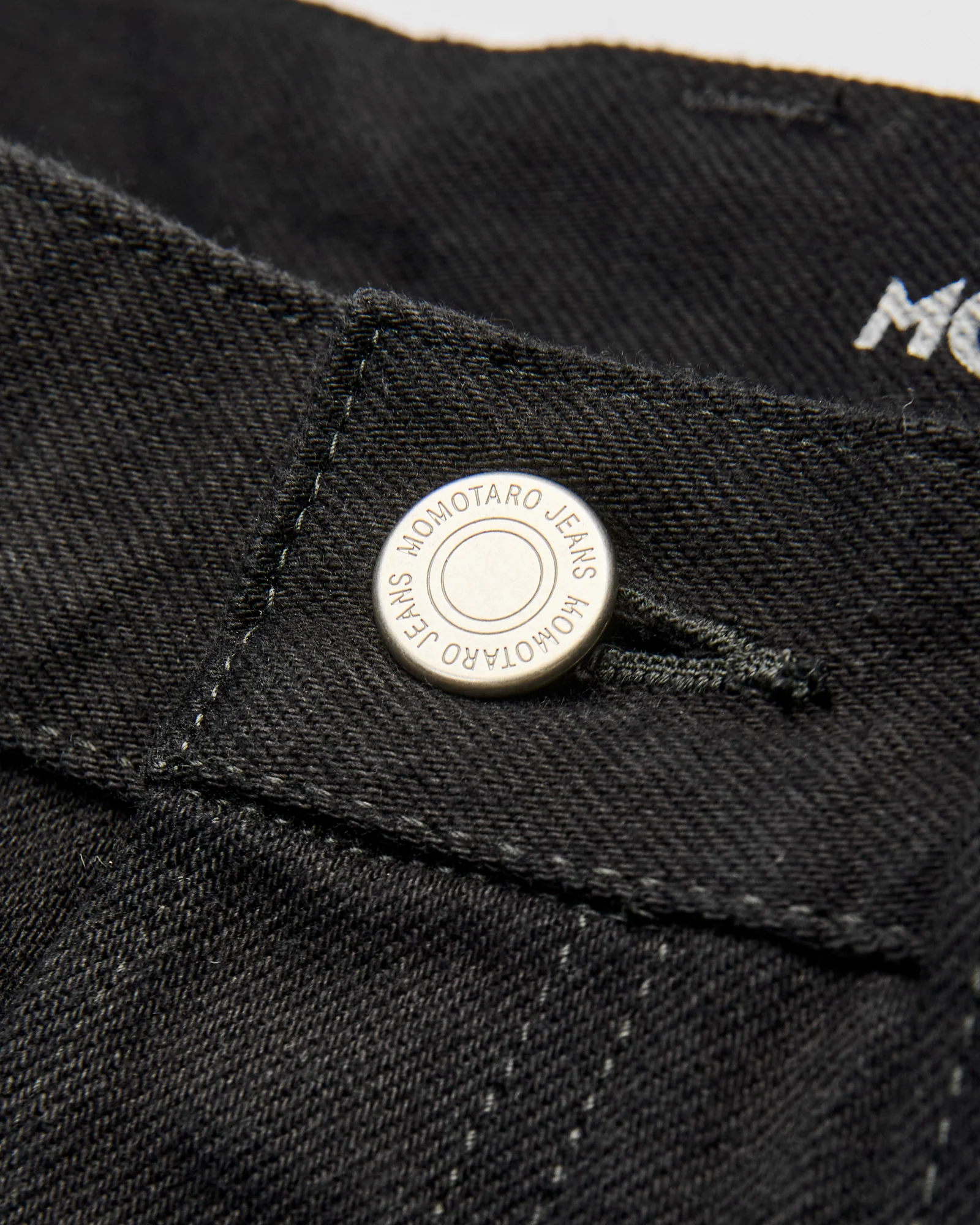 MMJE6500 "Kyoto Montsuki" 15oz Black Selvedge Denim - Wide Fit - Image 6