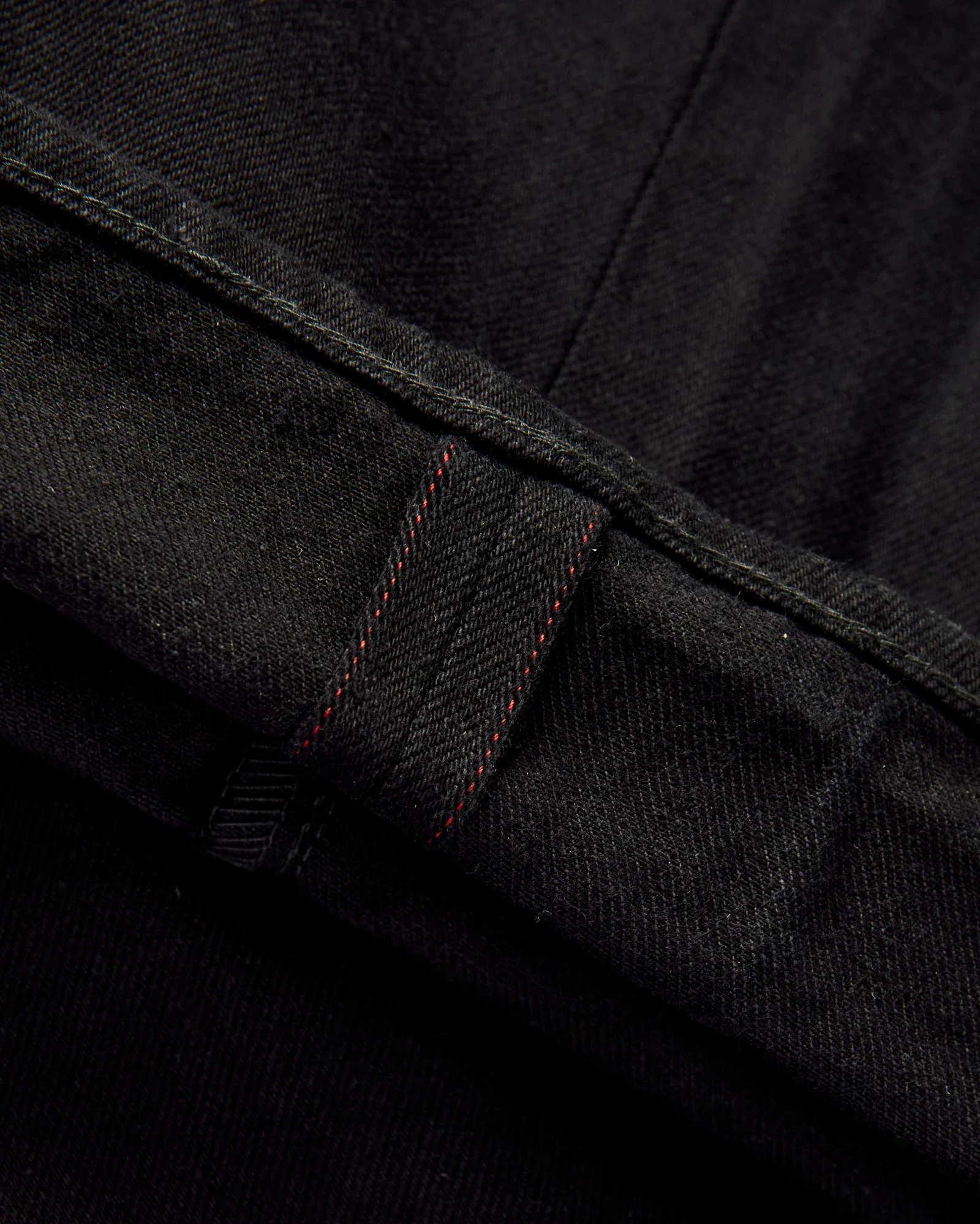 MMJE6500 "Kyoto Montsuki" 15oz Black Selvedge Denim - Wide Fit - Image 8