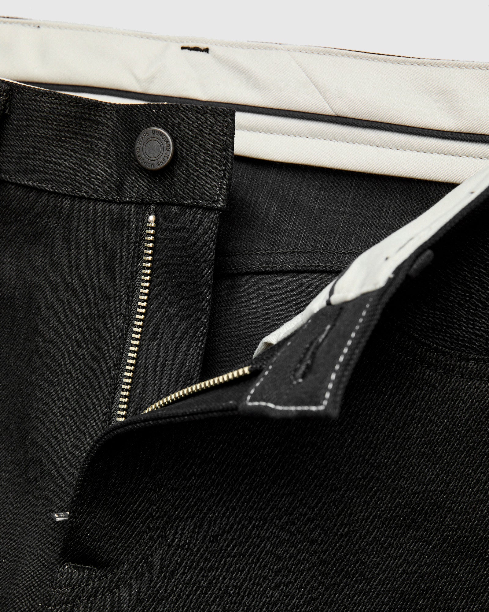 MMJZ1400 "Standard" 14.7oz Black Selvedge Denim - Wide Fit - Image 10