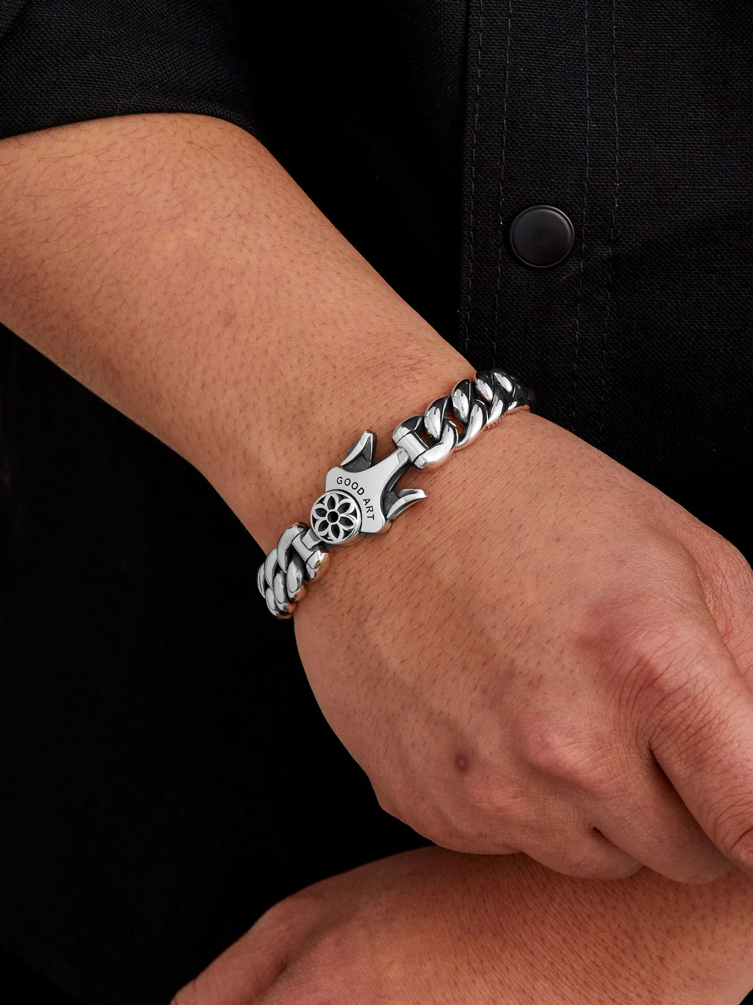 Model 10 Bracelet Size AA in Sterling Silver - Image 9