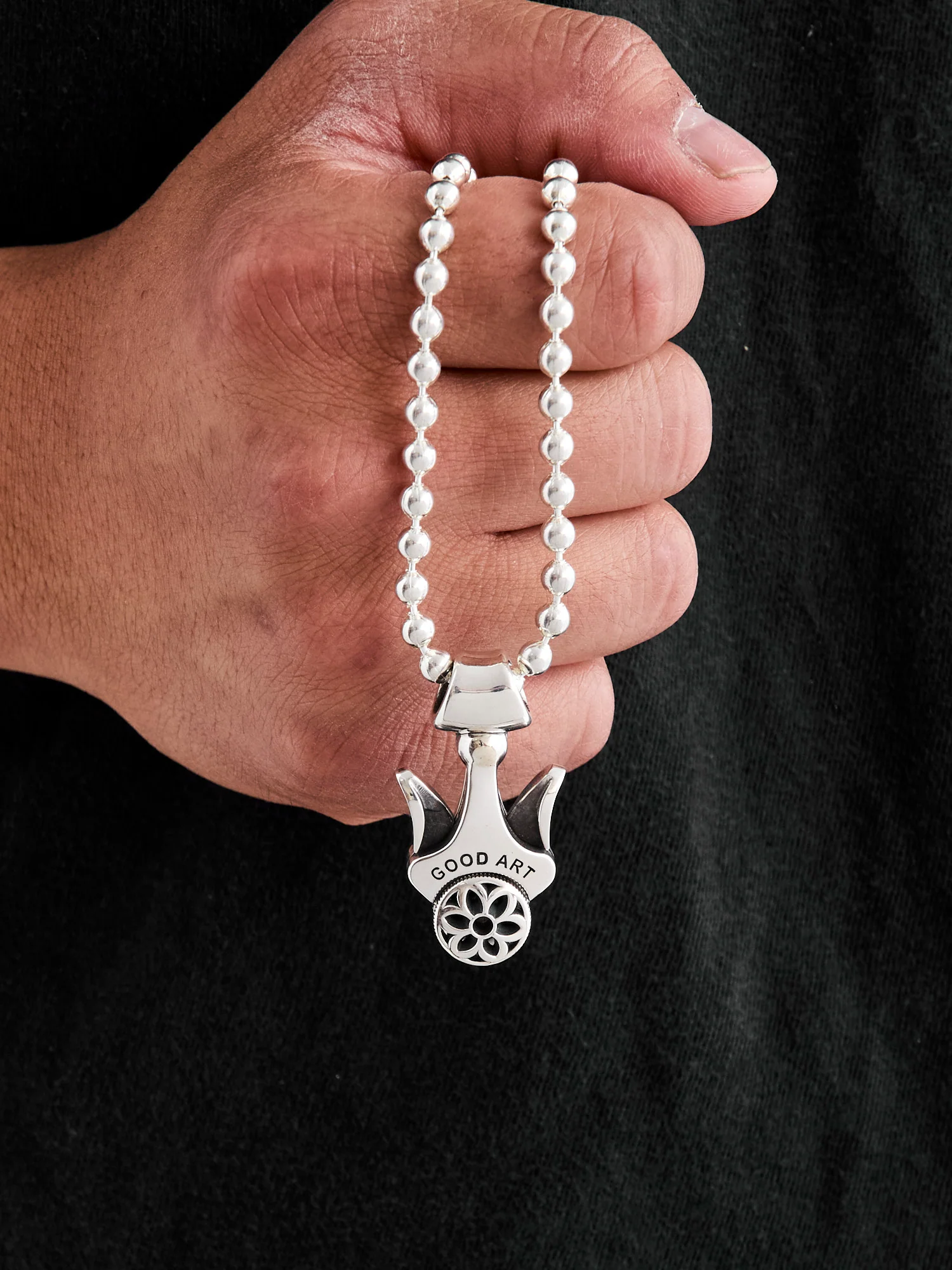 Model 10 Pendant in Sterling Silver - Image 3