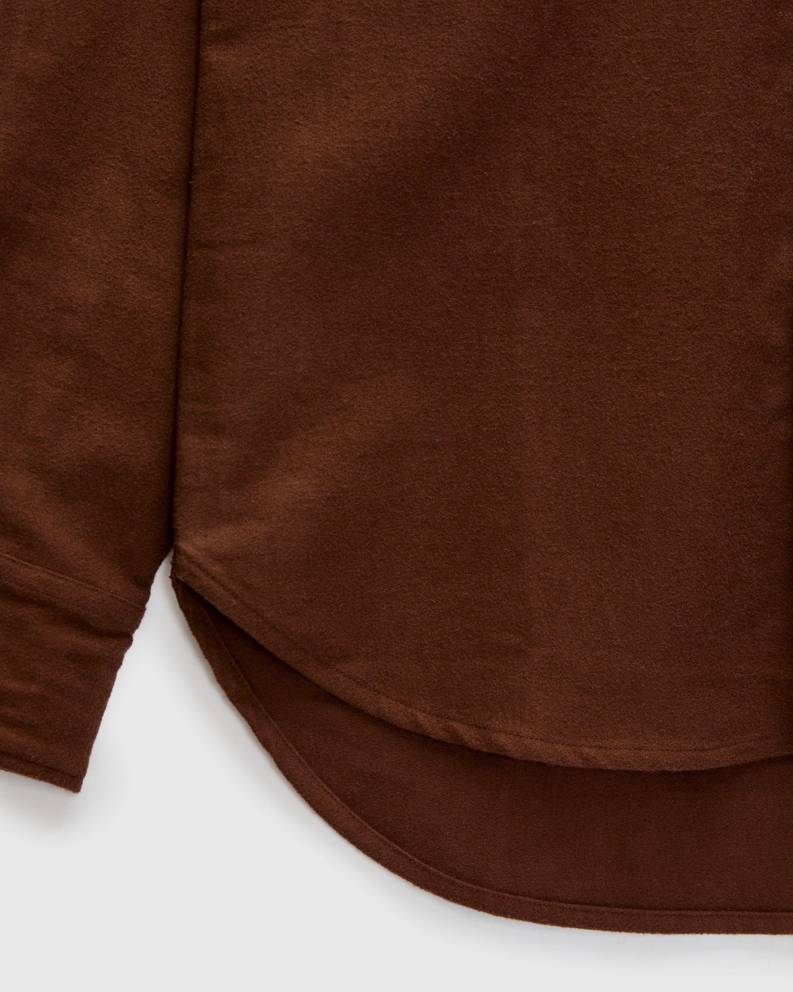 Moleskin Pearl Snap Shirt in Cocoa - Image 6