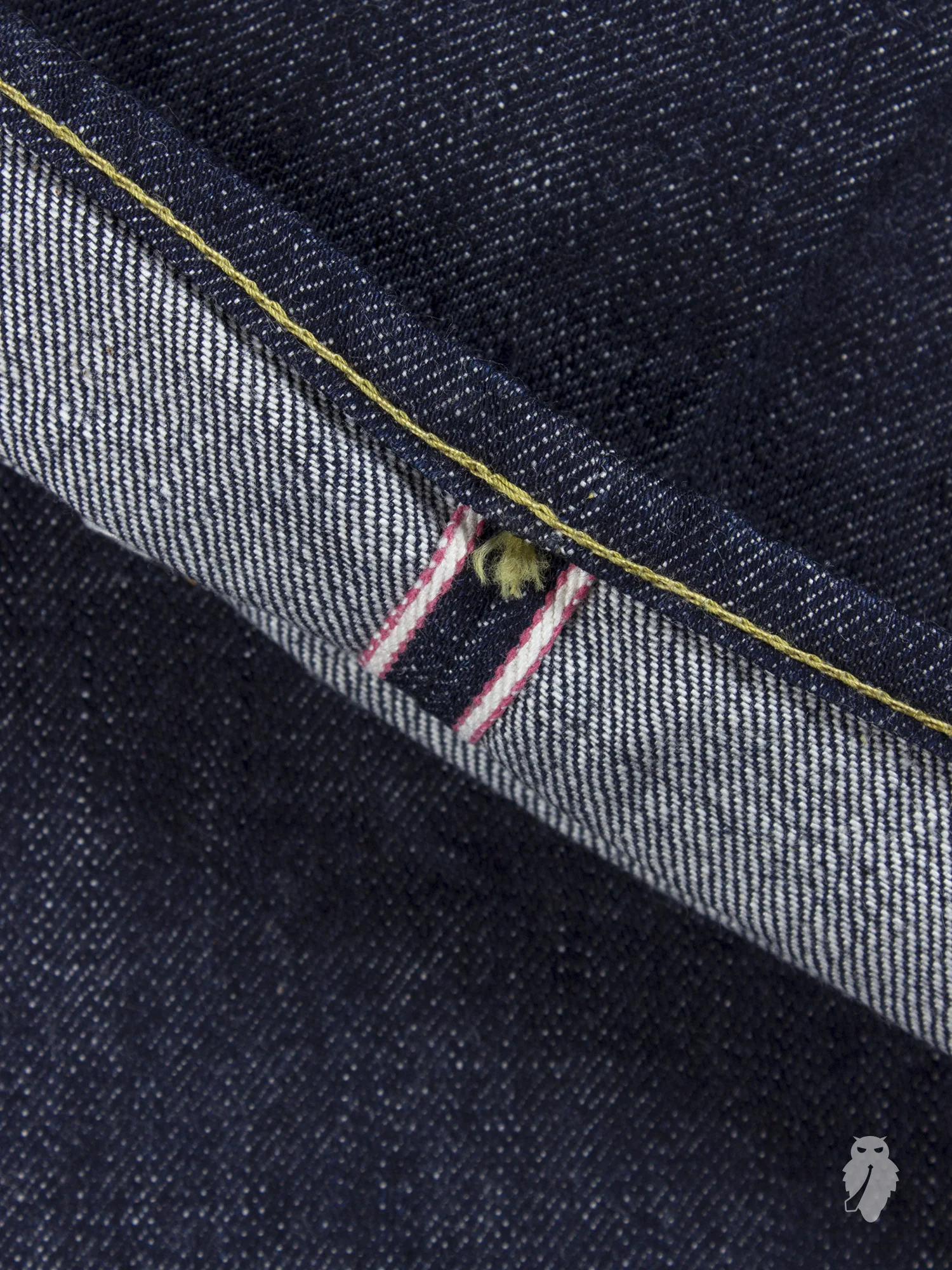 G007-MB "Copper Label" Old Blue 14.7oz Selvedge Denim - Tight Straight Fit - Image 9