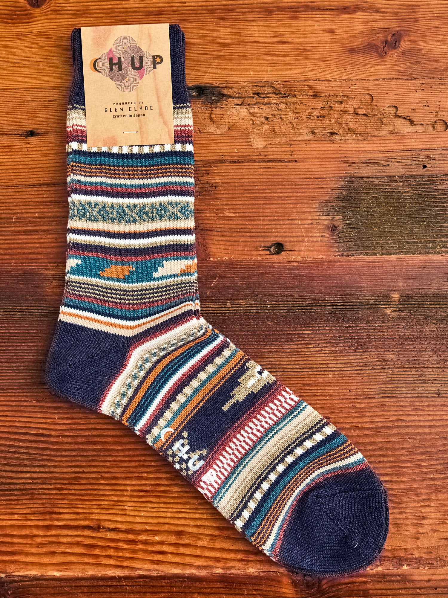 Monument Valley Sock in Indigo - Image 2