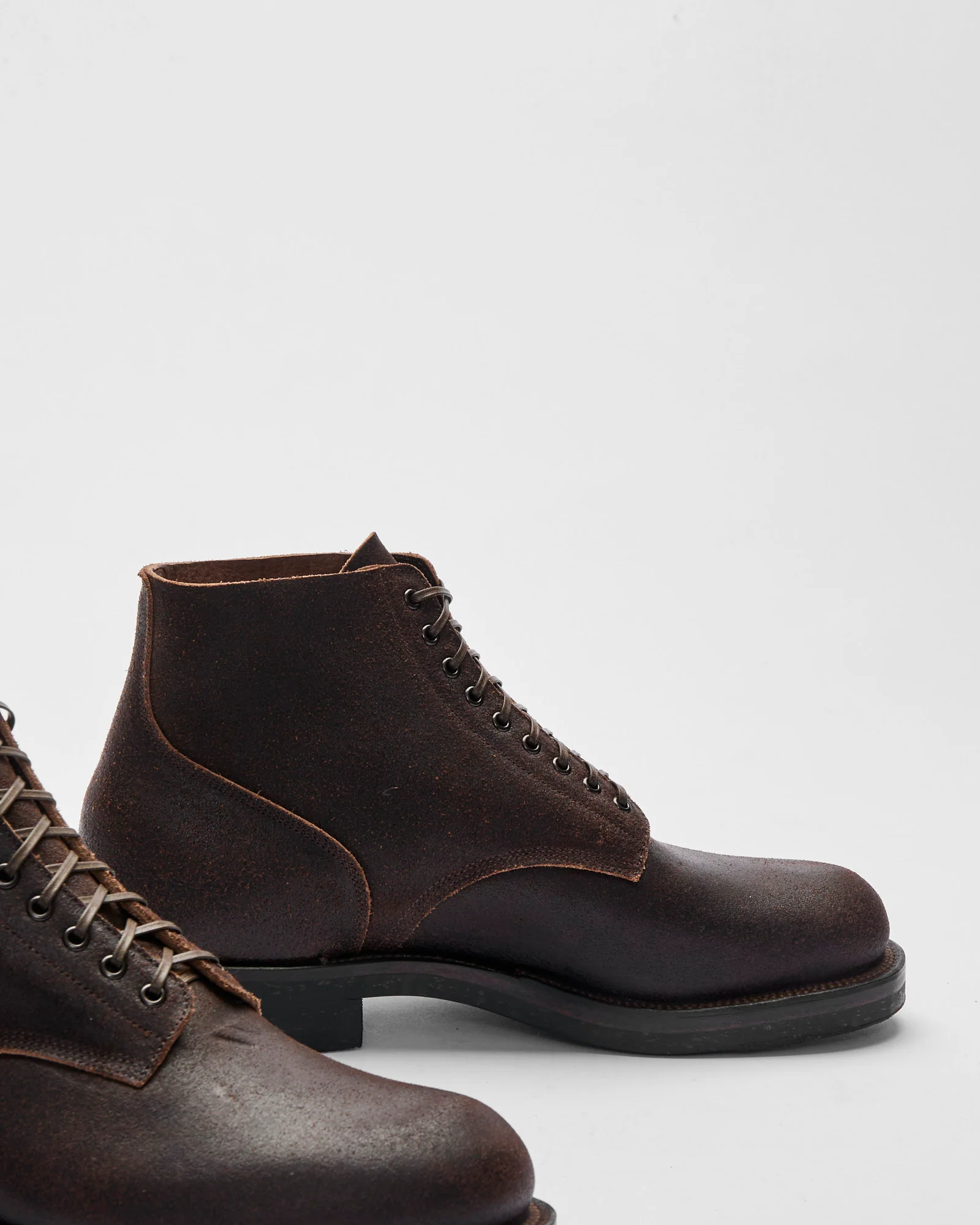 N1 Boot 2040 in Washed Brown Waxed Flesh - Image 4