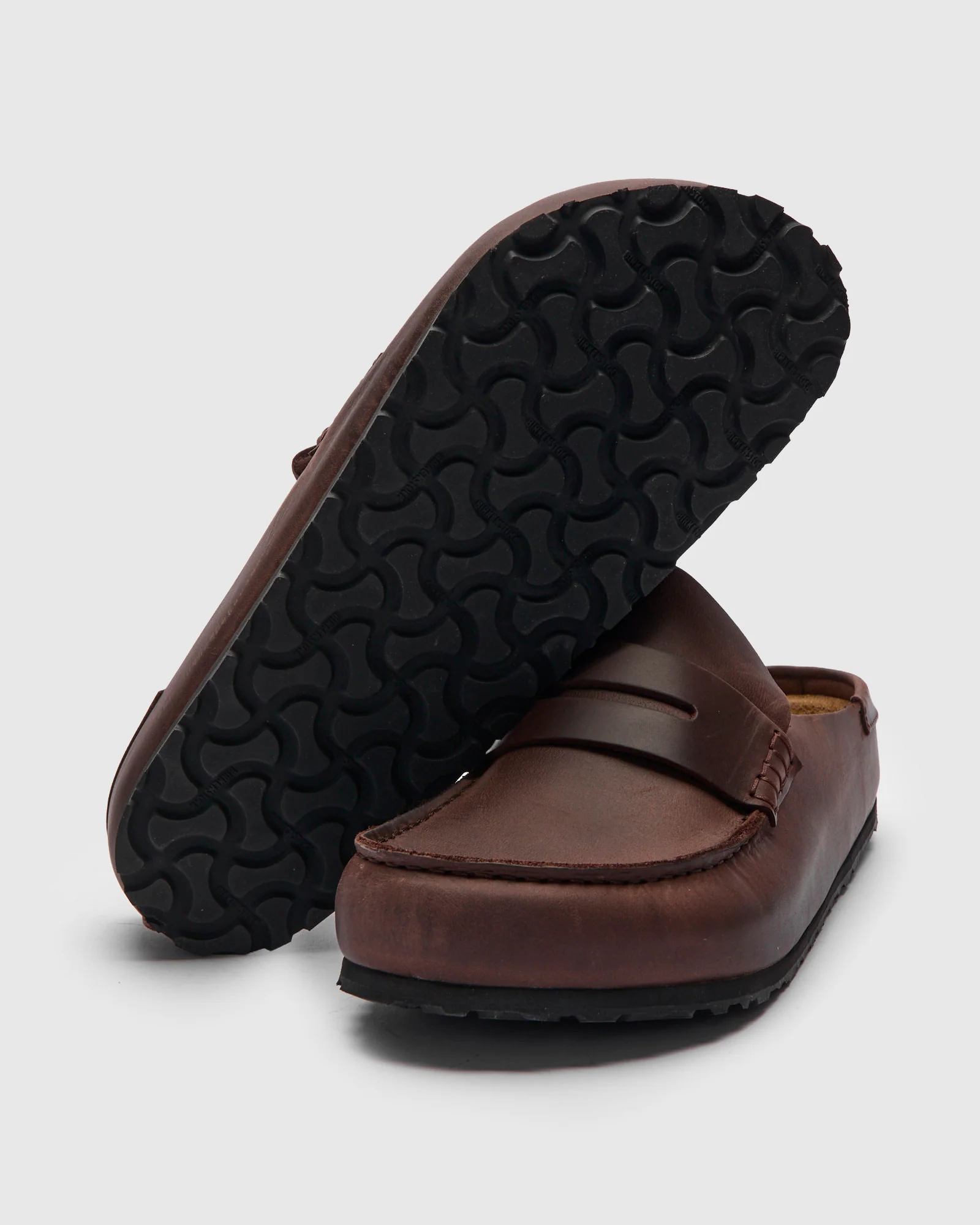Naples Wrapped Clog in Habana Oil Leather - Image 2