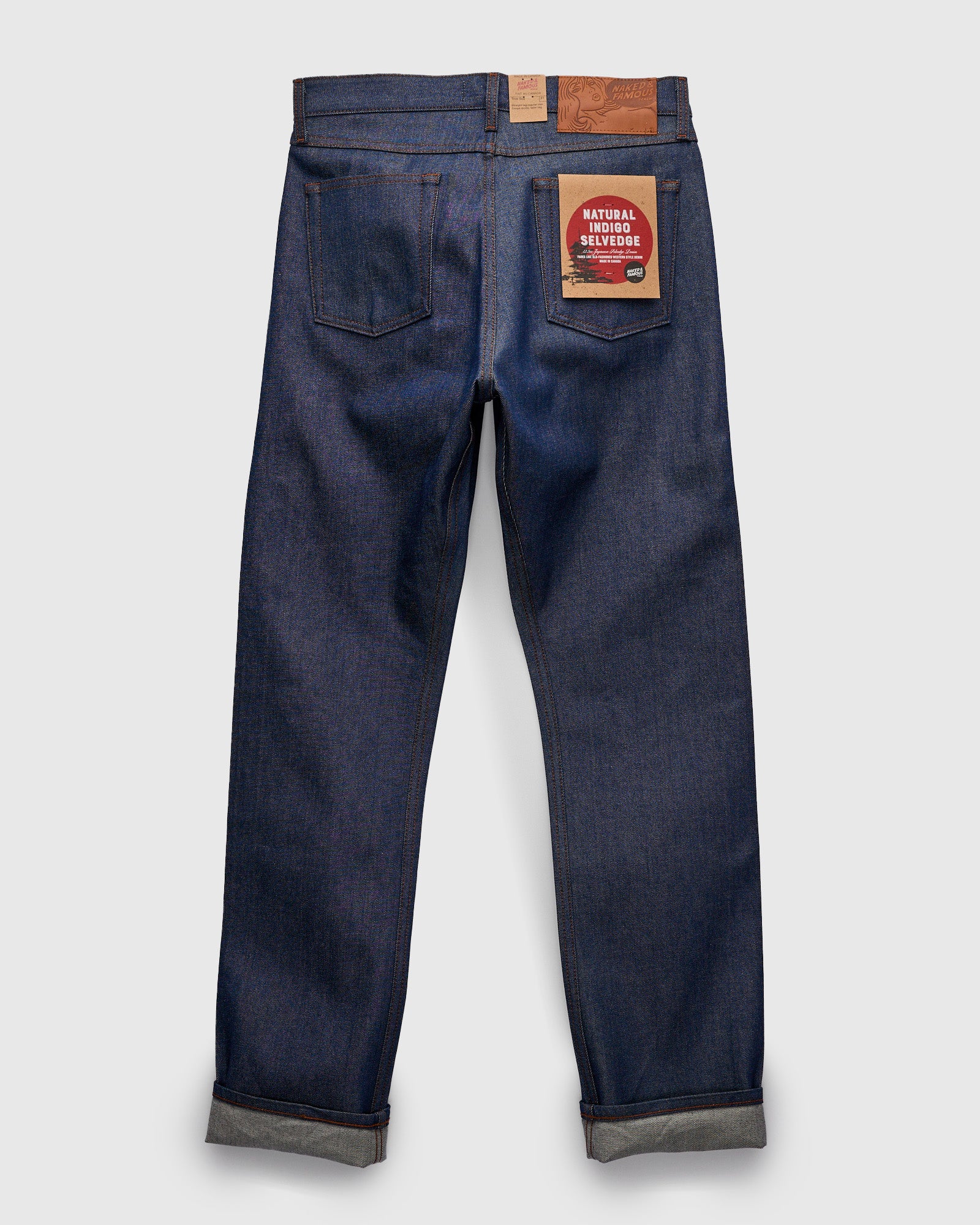 "Natural Indigo Selvedge" 12.5oz Selvedge Denim - True Guy Fit - Image 3