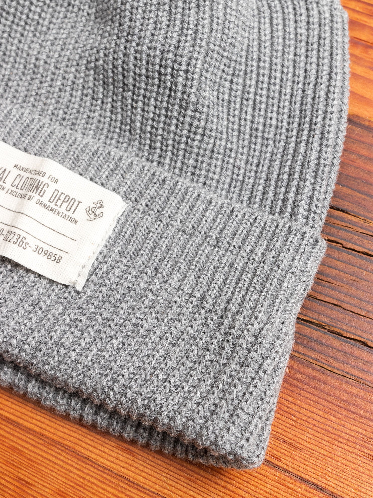 Naval Watch Cap in Grey - Image 3