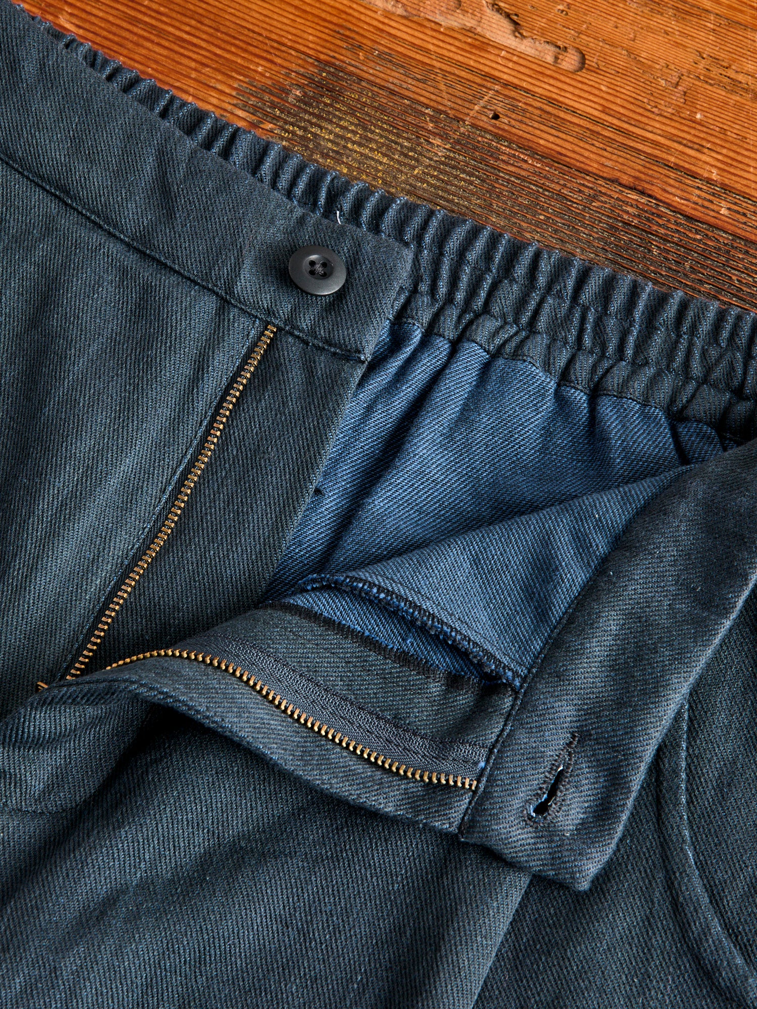 Nico Pants in Iron/Indigo Denim - Image 10