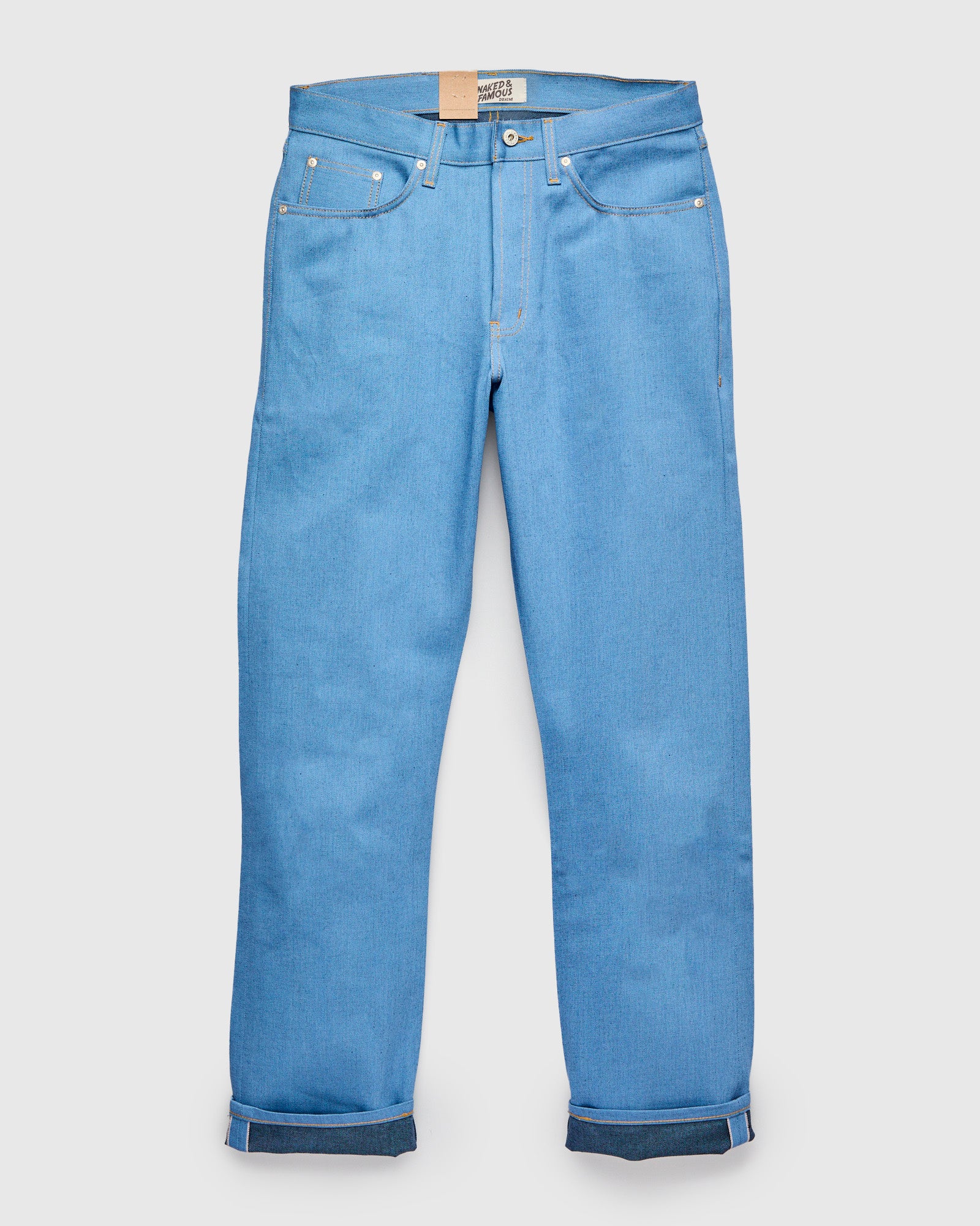 "Night Sky" 11oz Pale Indigo Selvedge Denim - True Guy Fit - Image 2