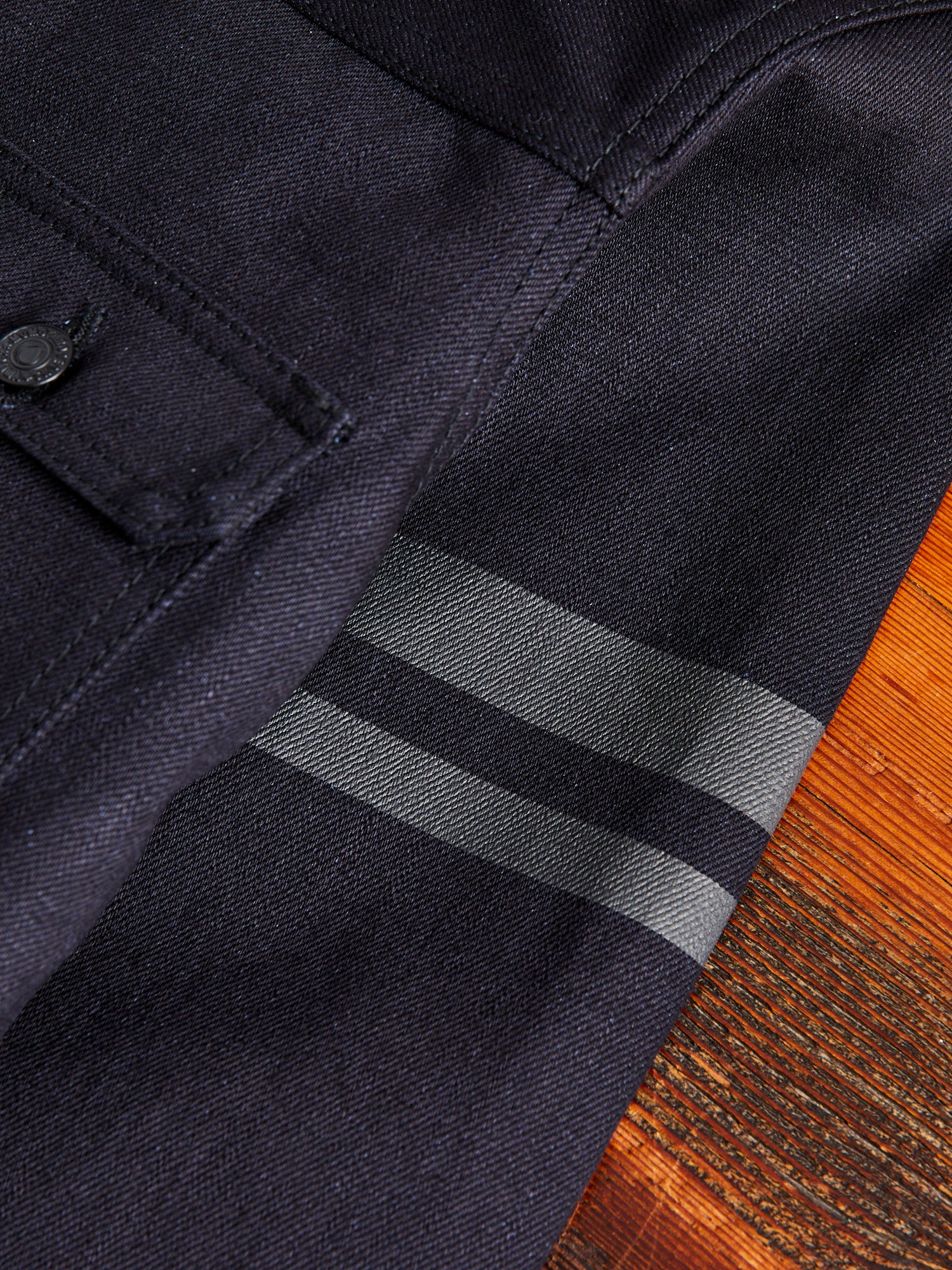 "Nightshade" 15.7oz Selvedge Type-2 Denim Jacket - Image 8