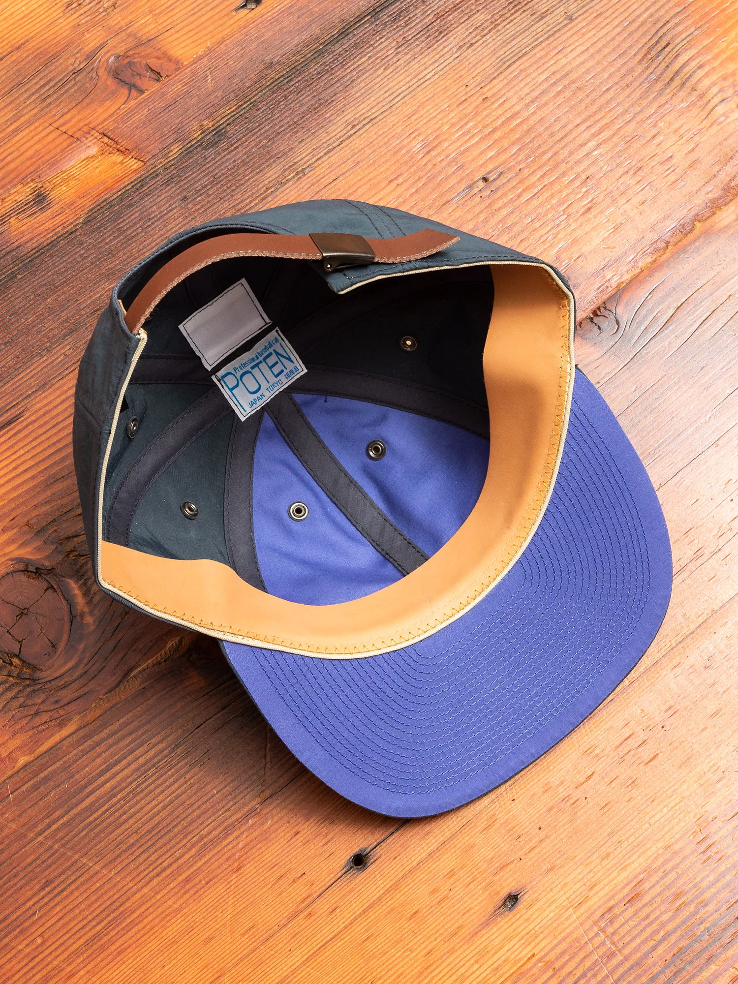 Nylon Cap in Blue - Image 6