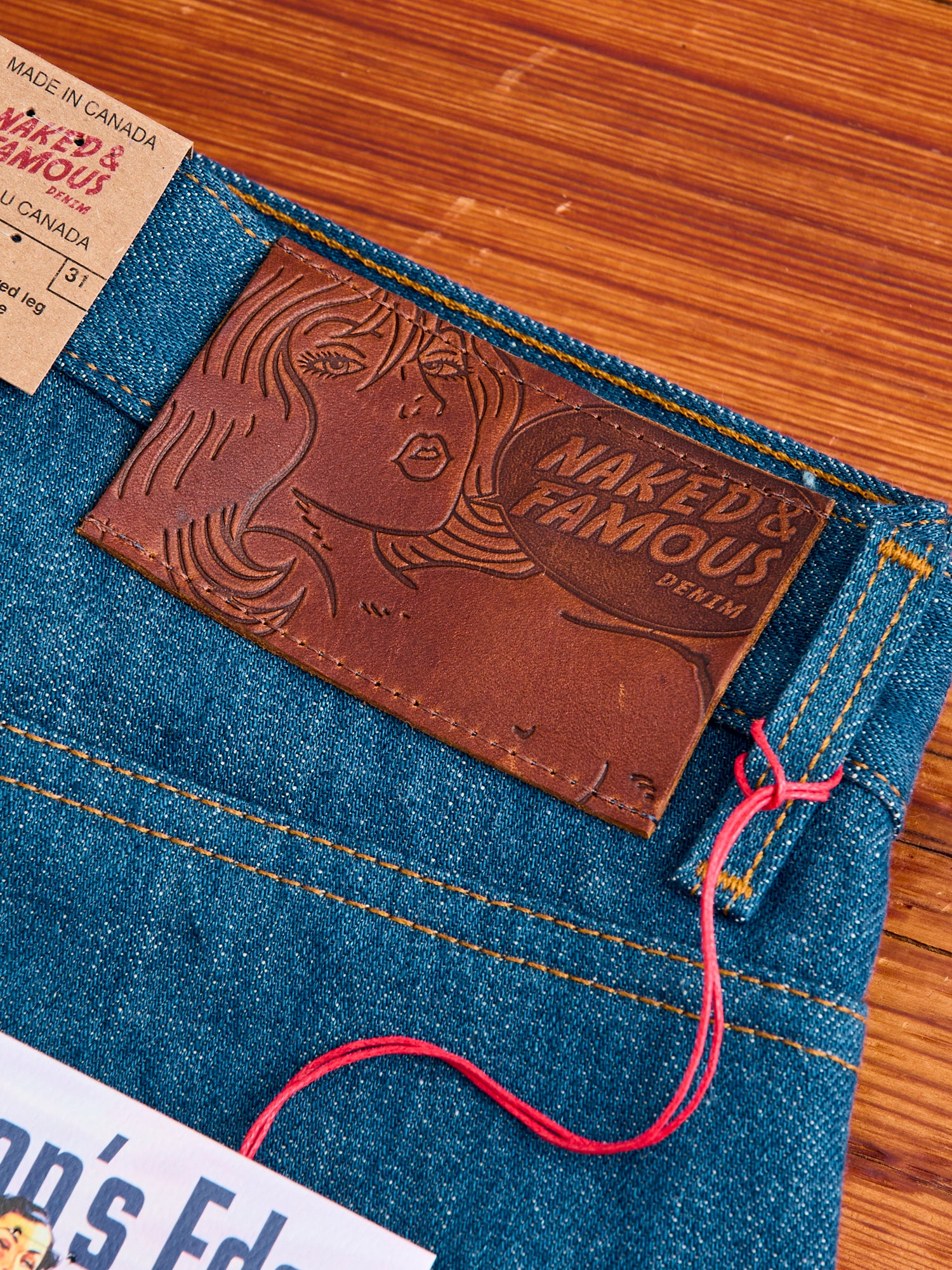 "Ocean's Edge" 13oz Selvedge Denim - Easy Guy Fit - Image 3