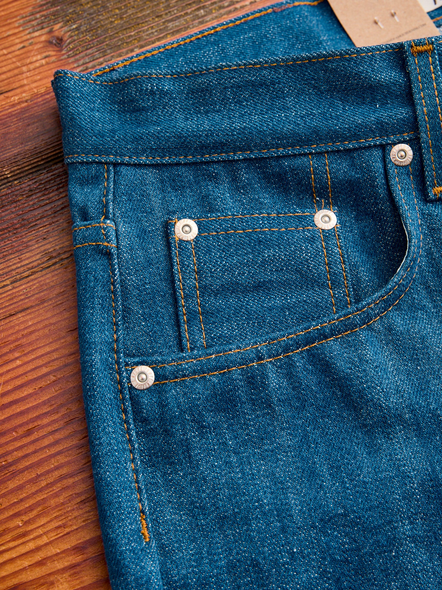 "Ocean's Edge" 13oz Selvedge Denim - Easy Guy Fit - Image 6