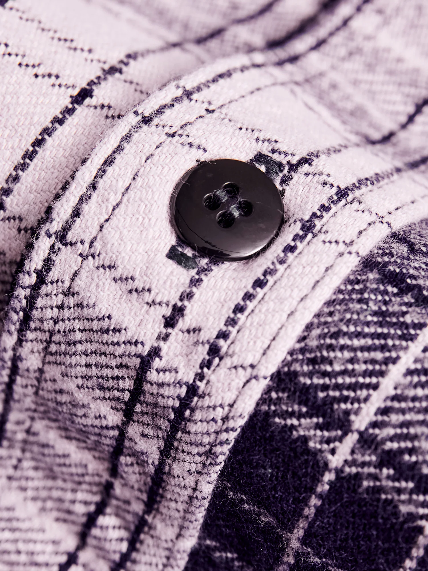 Original Twill Check Flannel Shirt in Pink - Image 6