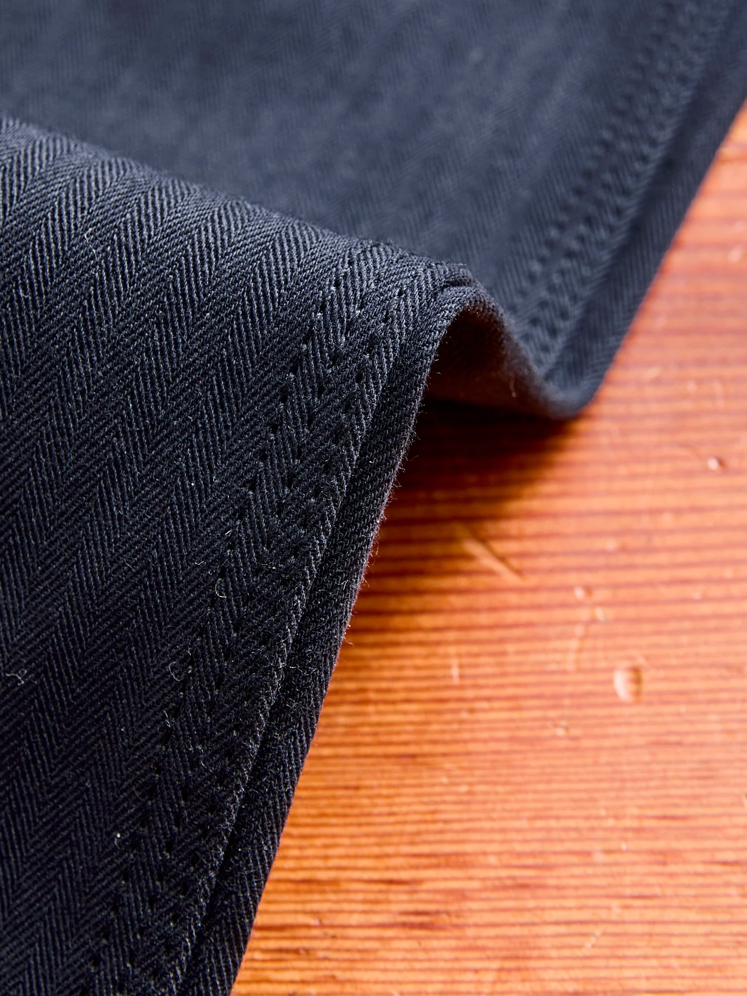 Ortega Pant in Black Herringbone - Image 8