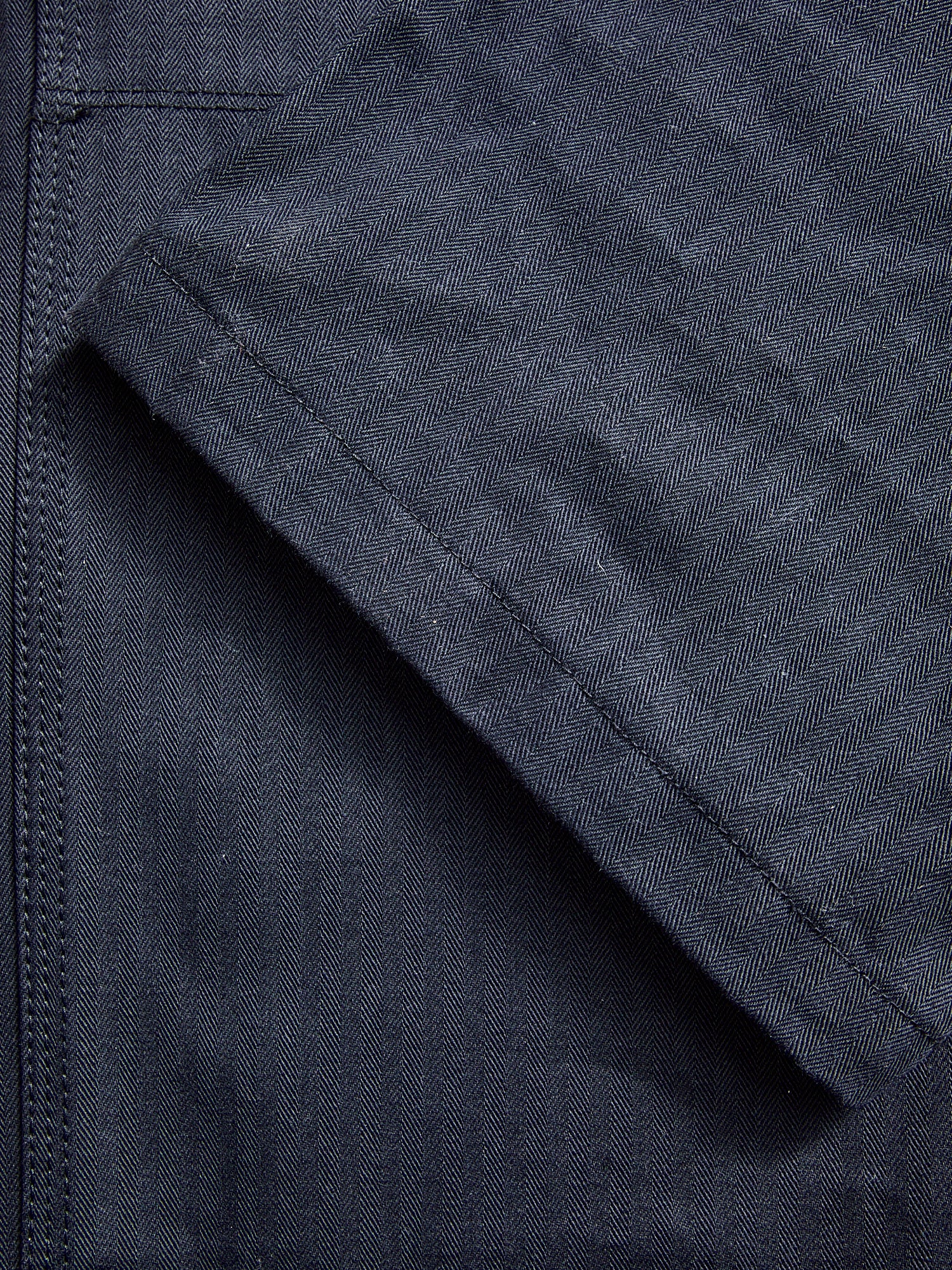 Ortega Pant in Black Herringbone - Image 9
