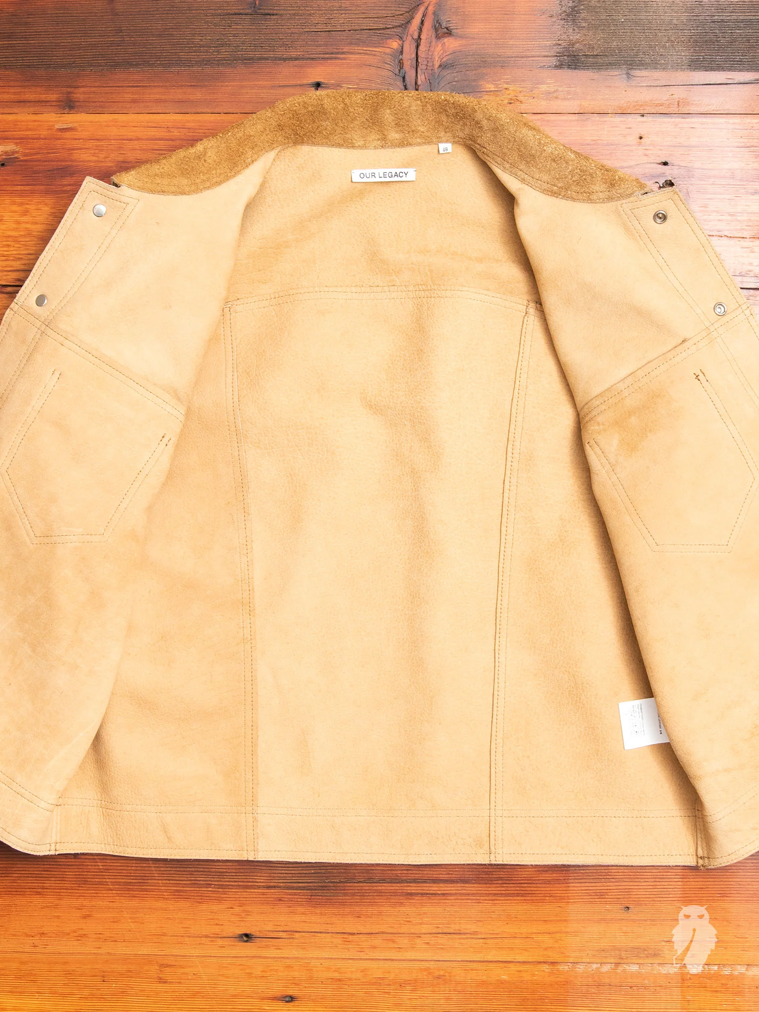 Blacksmith Jacket in Sand Suede - Image 7