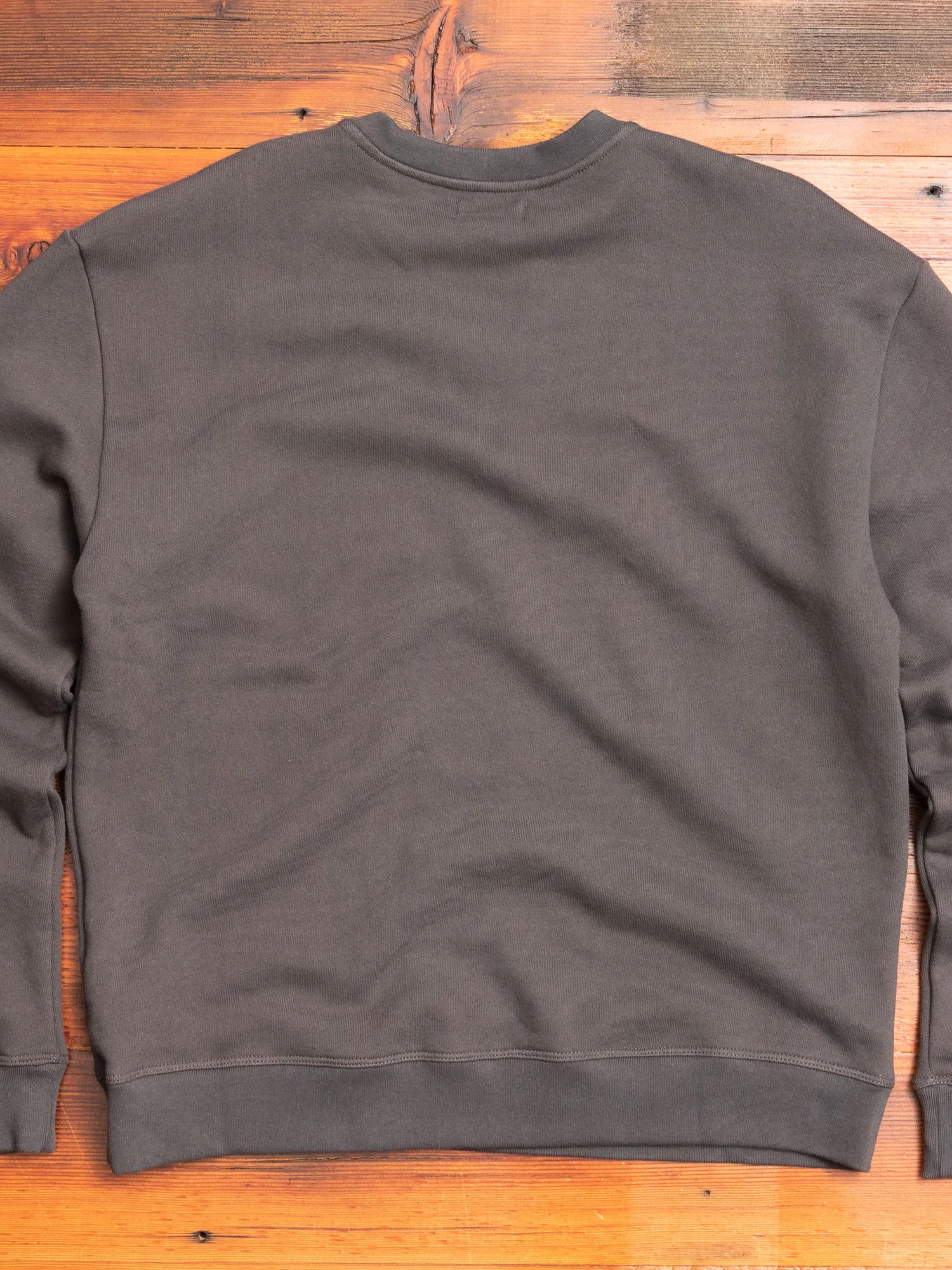 Oversized Crewneck Pullover in Charcoal - Image 5
