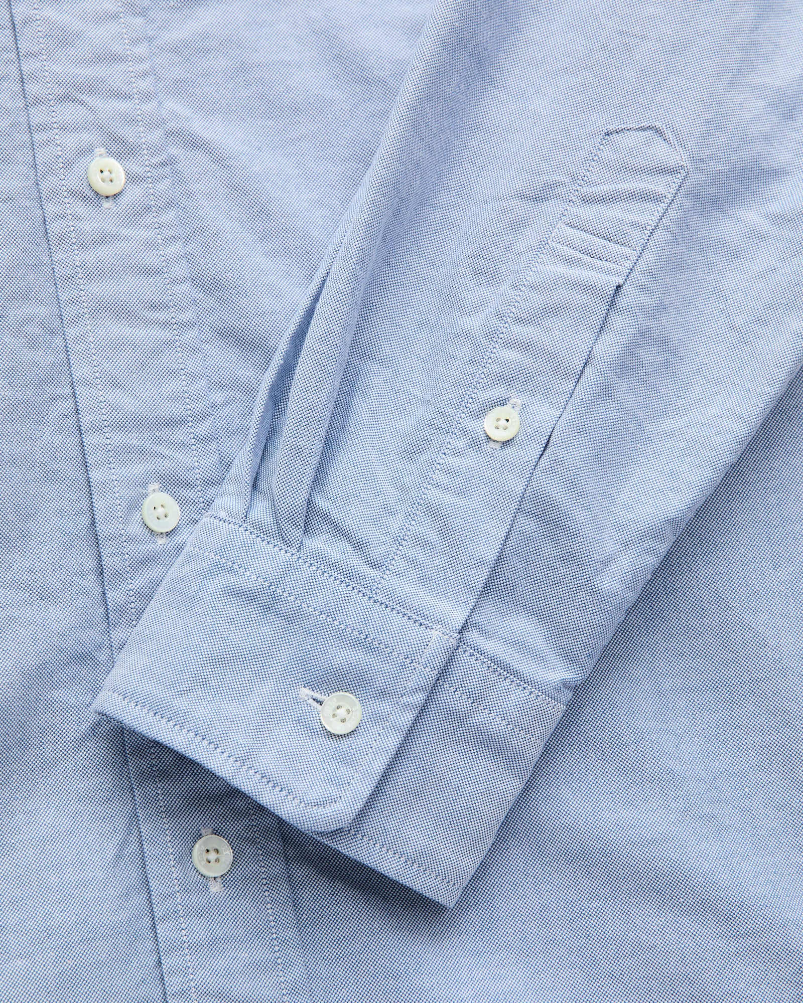Oxford Button-Down Shirt in Blue - Image 5