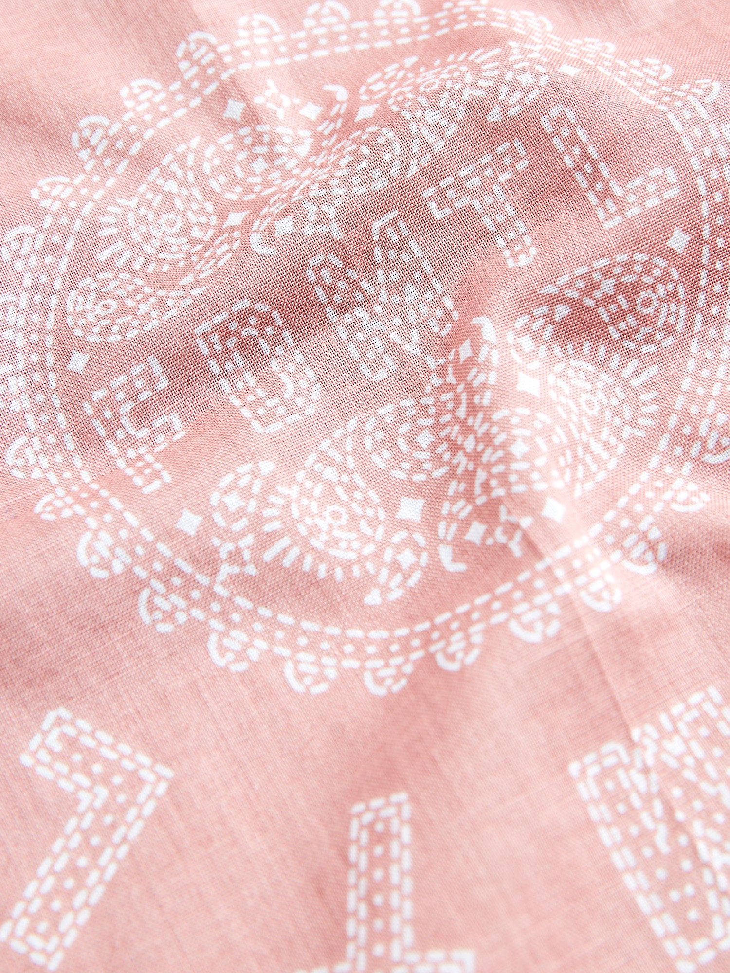 Paisley Bandana in Light Pink - Image 3