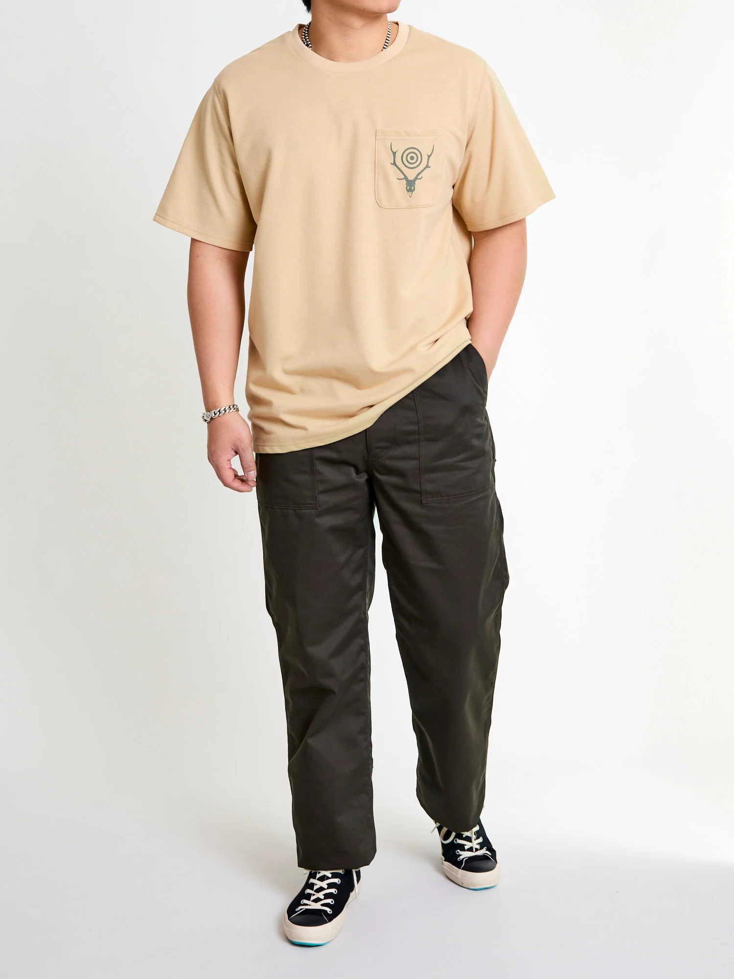 PE/C Fatigue Pants in Brown - Image 13