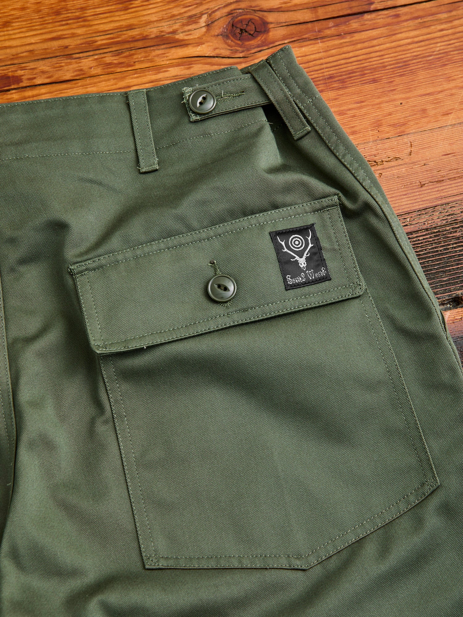 PE/C Fatigue Pants in Olive - Image 9