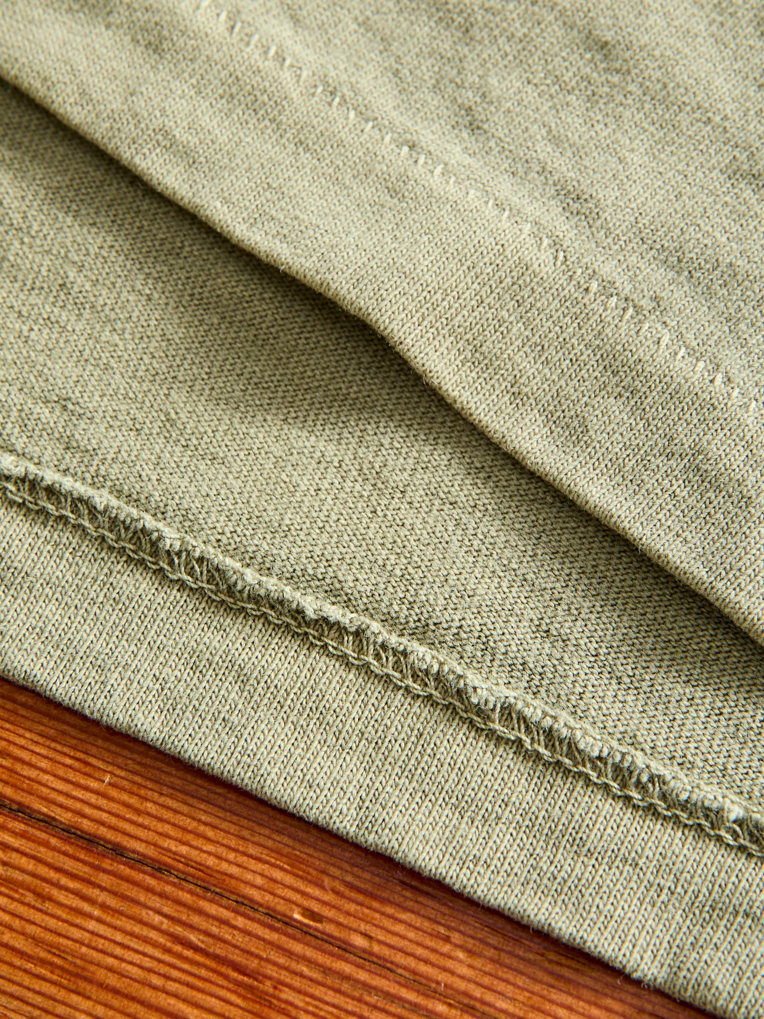 Pigment Dyed Pocket Tee in Dusty Zeder - Image 6