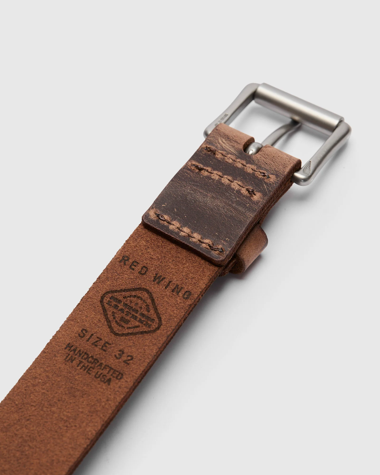 Pioneer Leather Belt in Copper Rough & Tough - Image 3