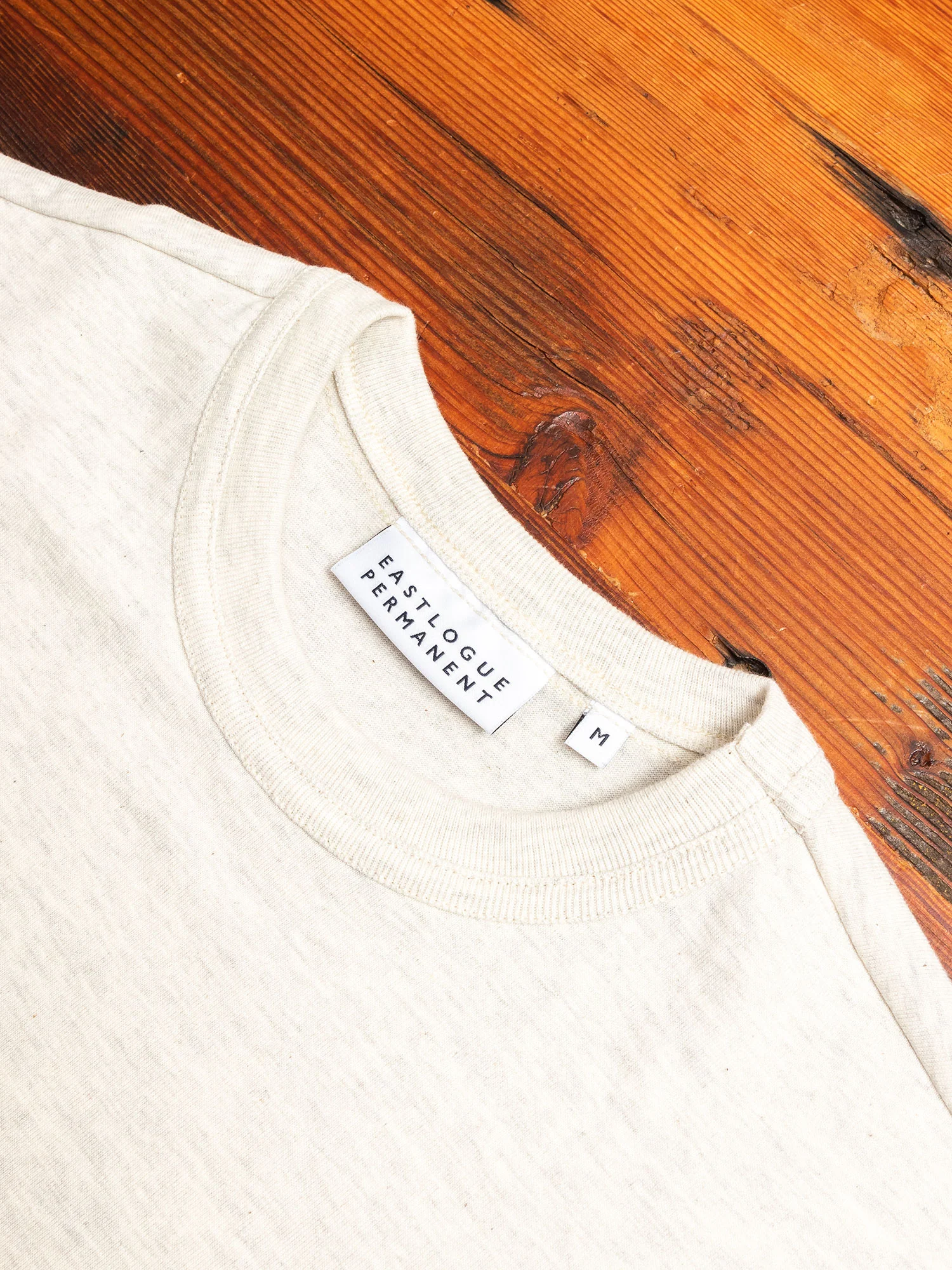 Pocket T-Shirt in Oatmeal - Image 3