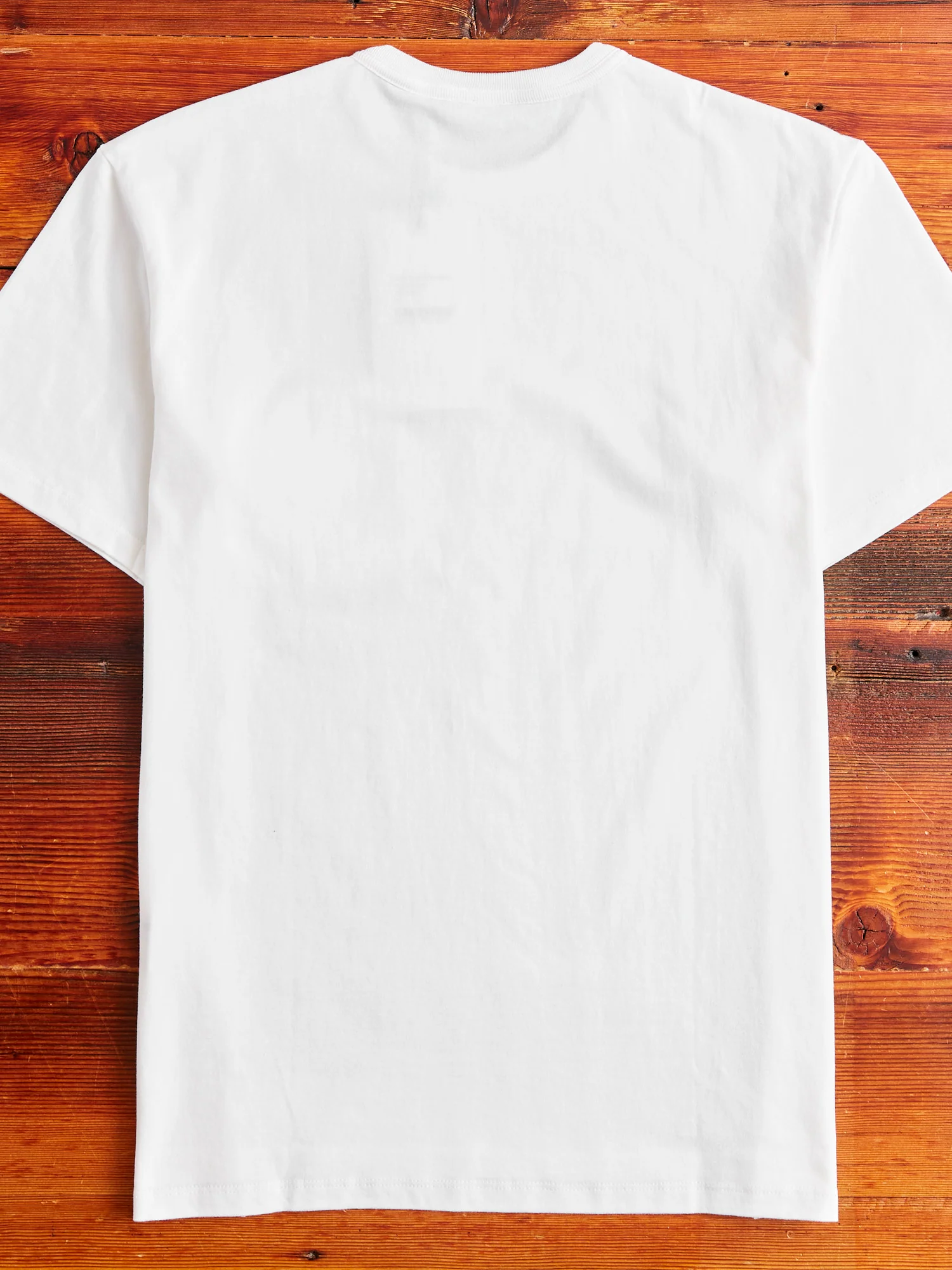 Pocket T-Shirt in Off White - Image 9