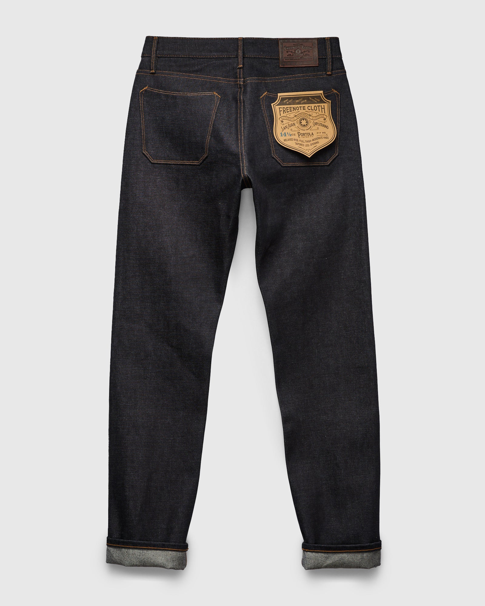 "Portola" 14.5oz Selvedge Denim - Tapered Fit - Image 3